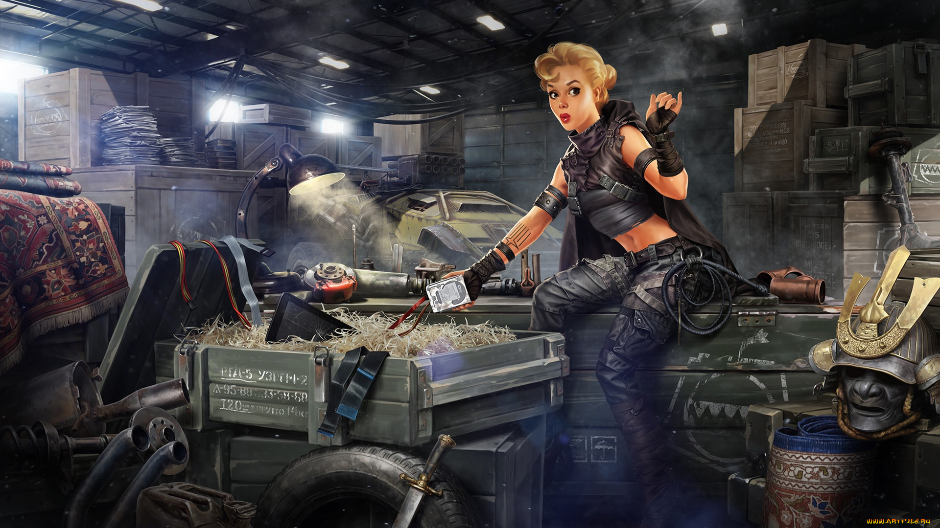 фэнтези, девушки, post, apocalyptic, pin, up, 10