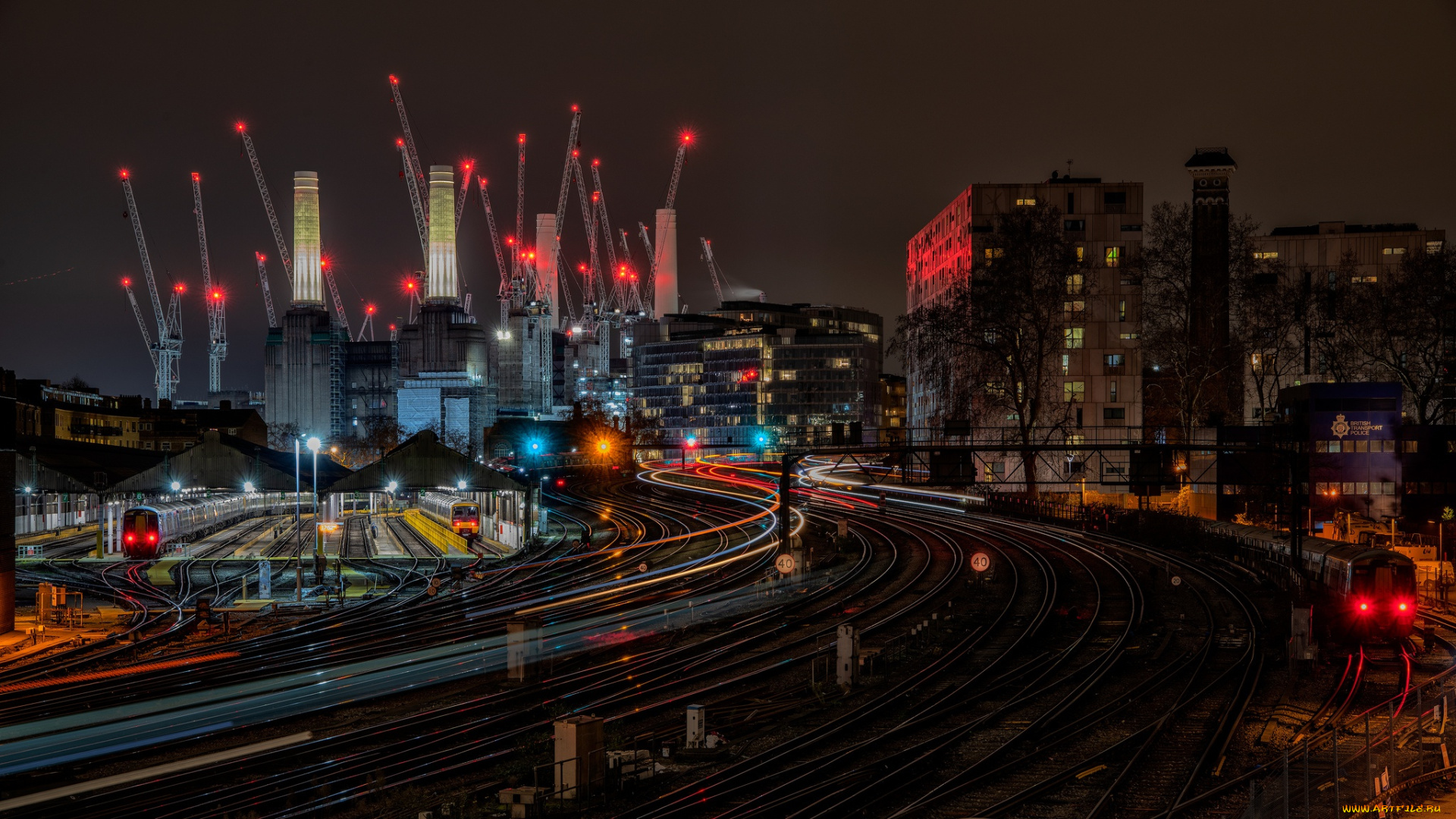 города, лондон, , великобритания, england, london, vauxhall