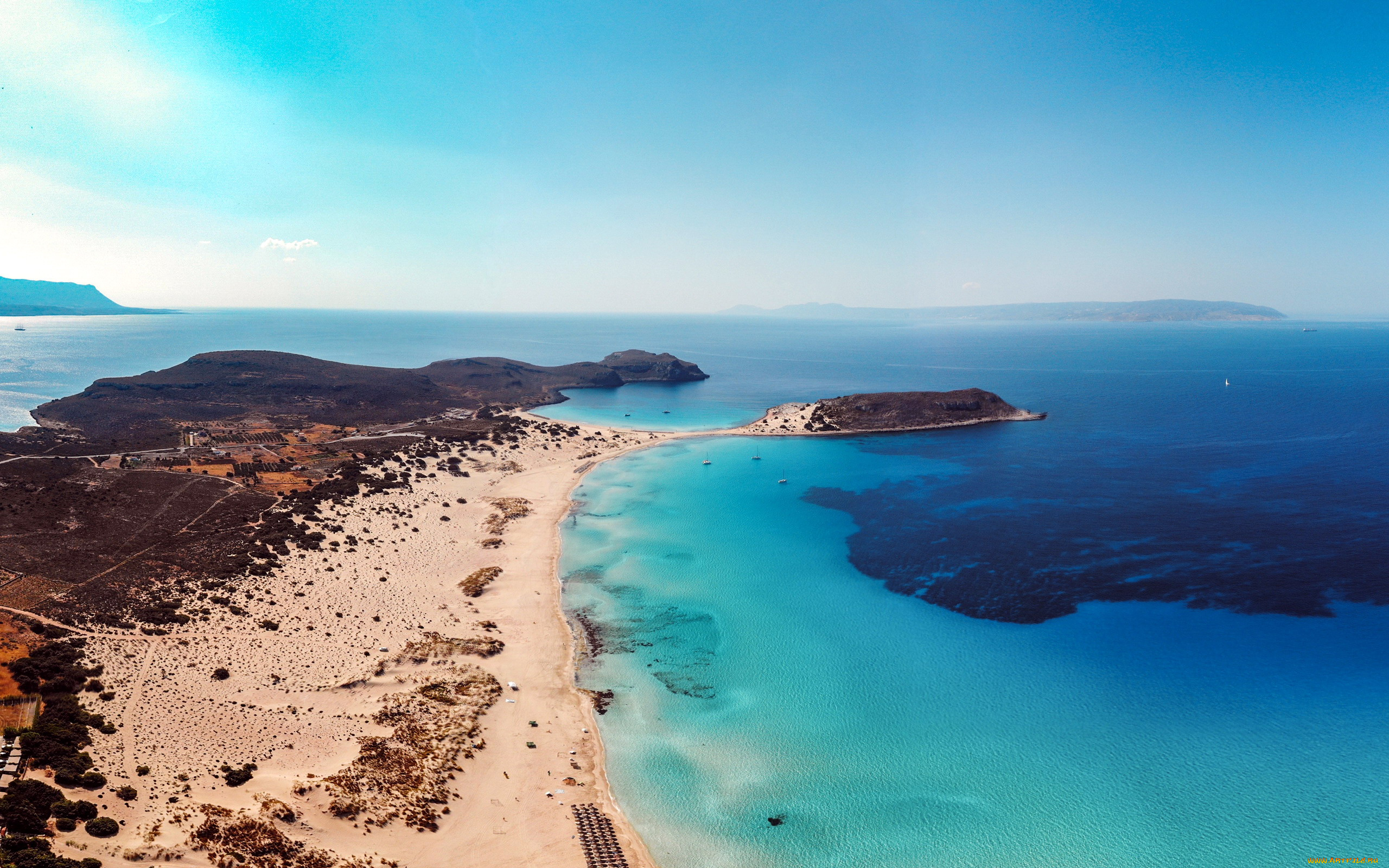 природа, побережье, островок