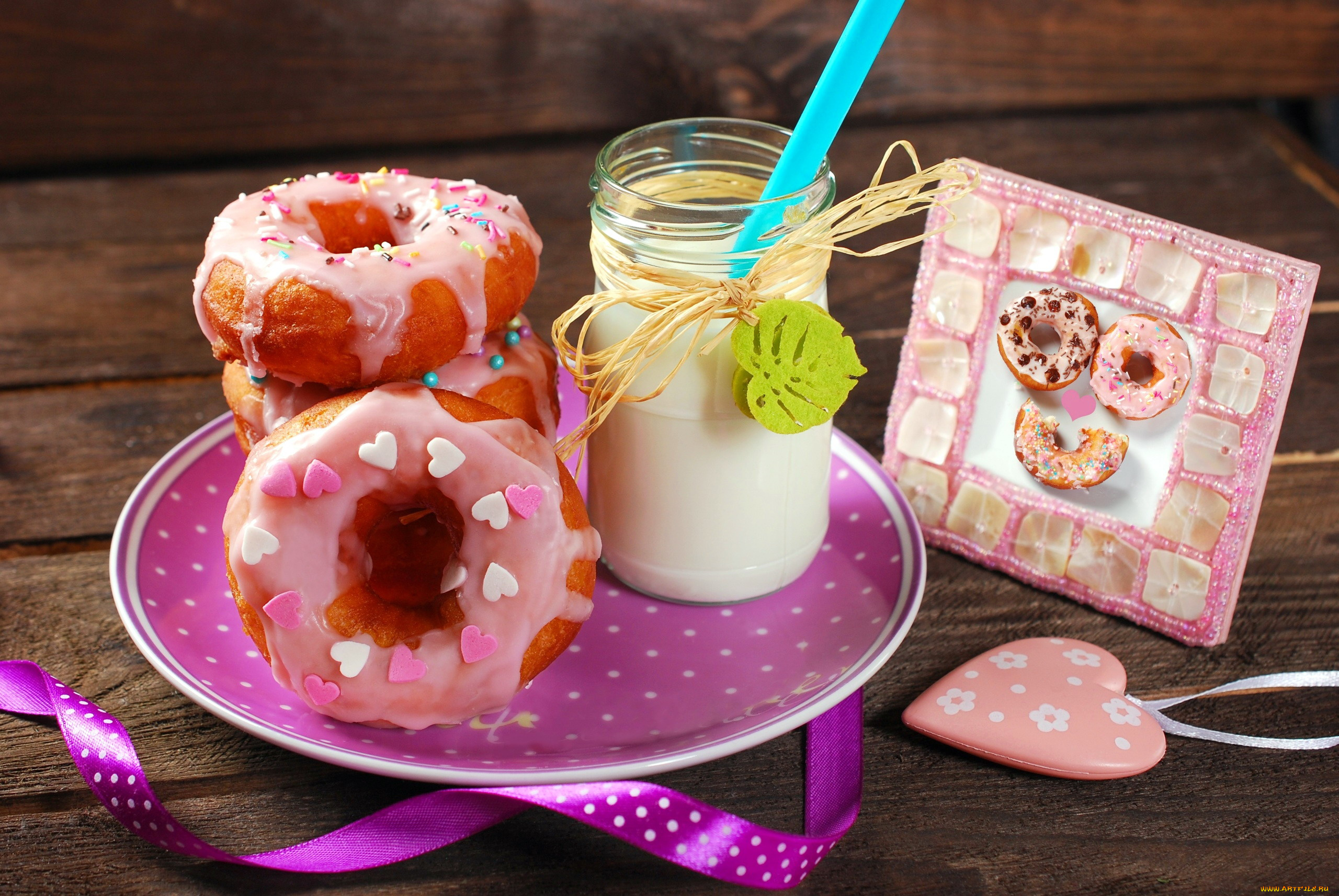 еда, хлеб, , выпечка, пончики