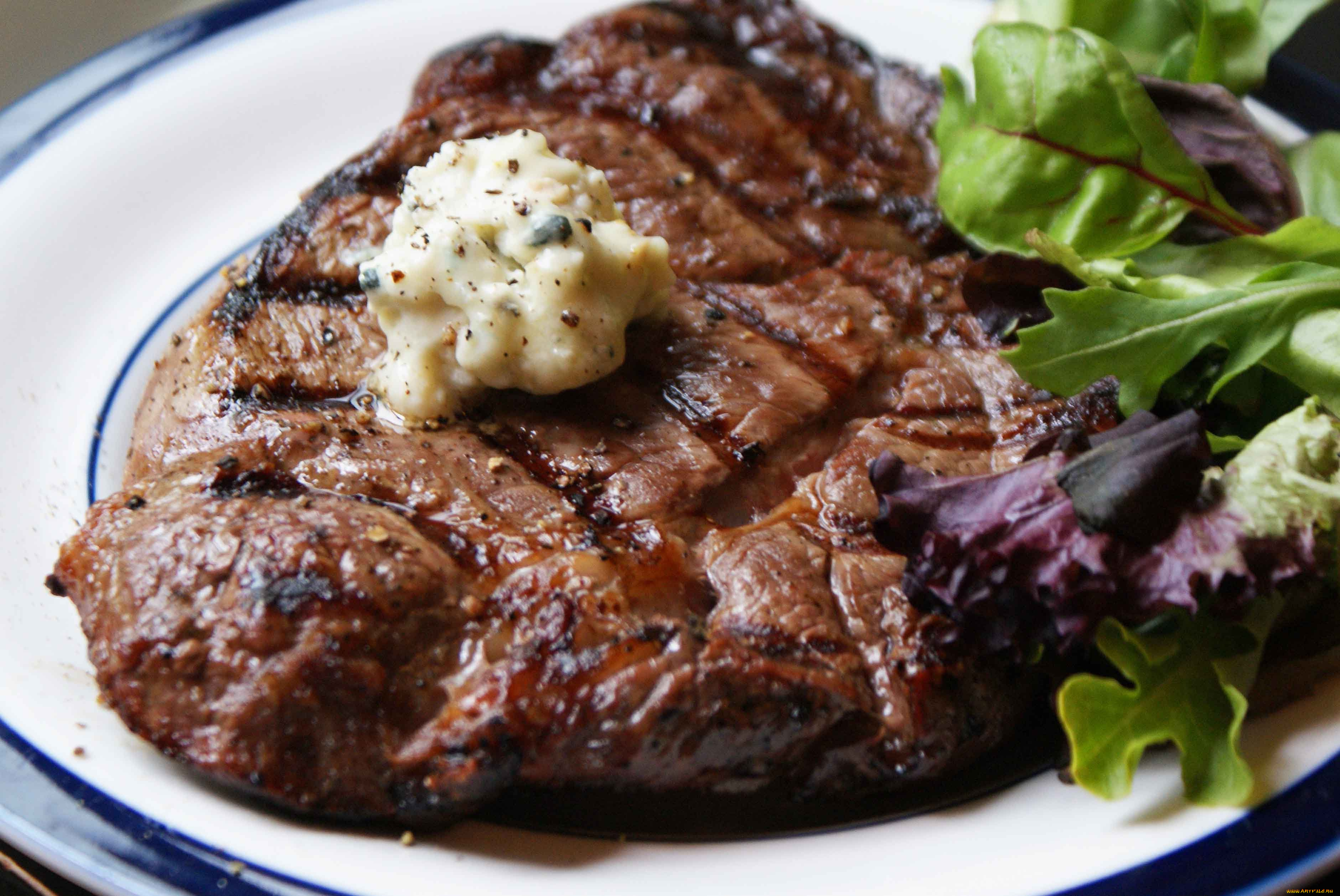 еда, мясные, блюда, стейк, мясо