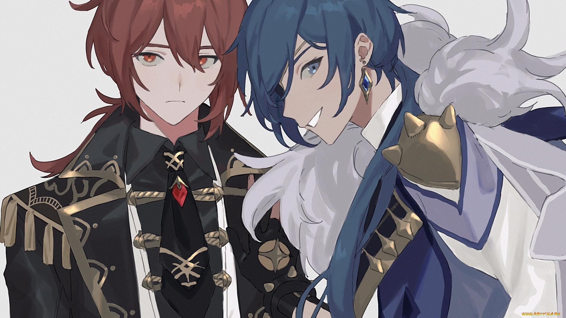 аниме, genshin, impact, genshin, impact