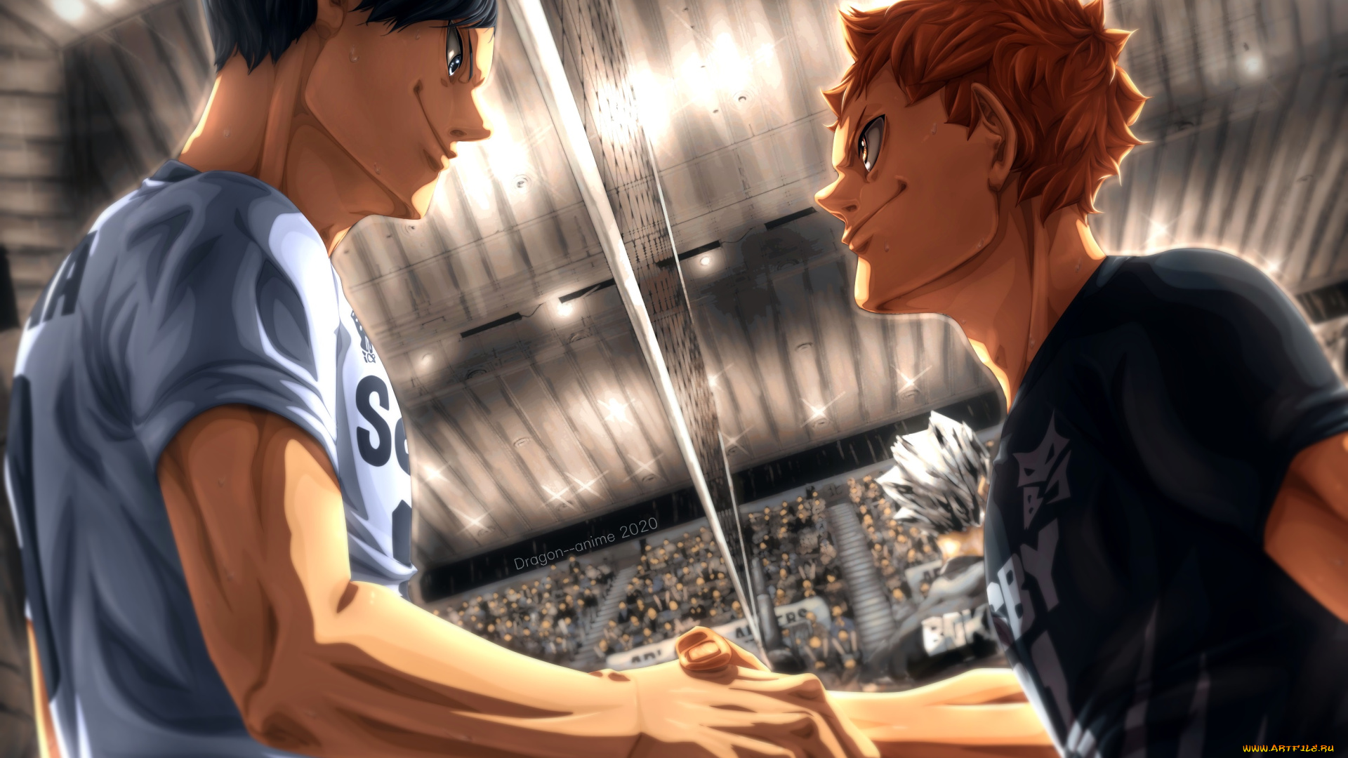 аниме, haikyuu, волейбол