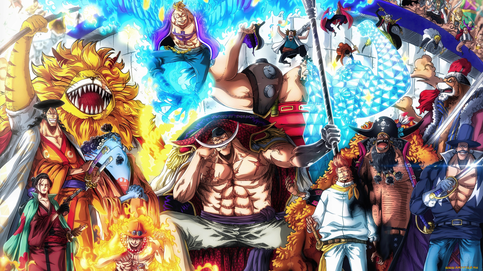 аниме, one, piece, ван, пис