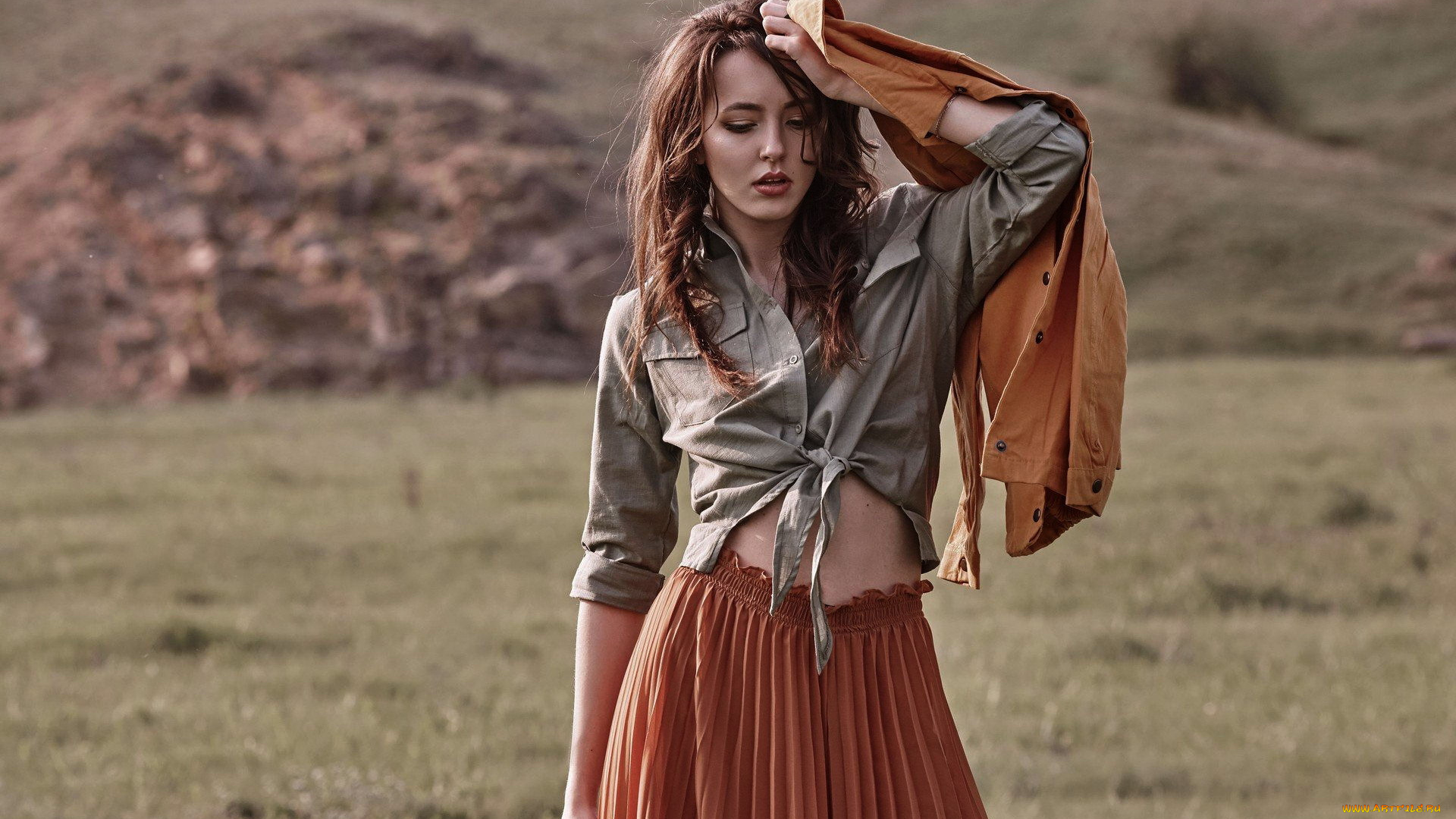 девушки, -, брюнетки, , шатенки, рубашка, куртка, юбка, кристина, карамышева