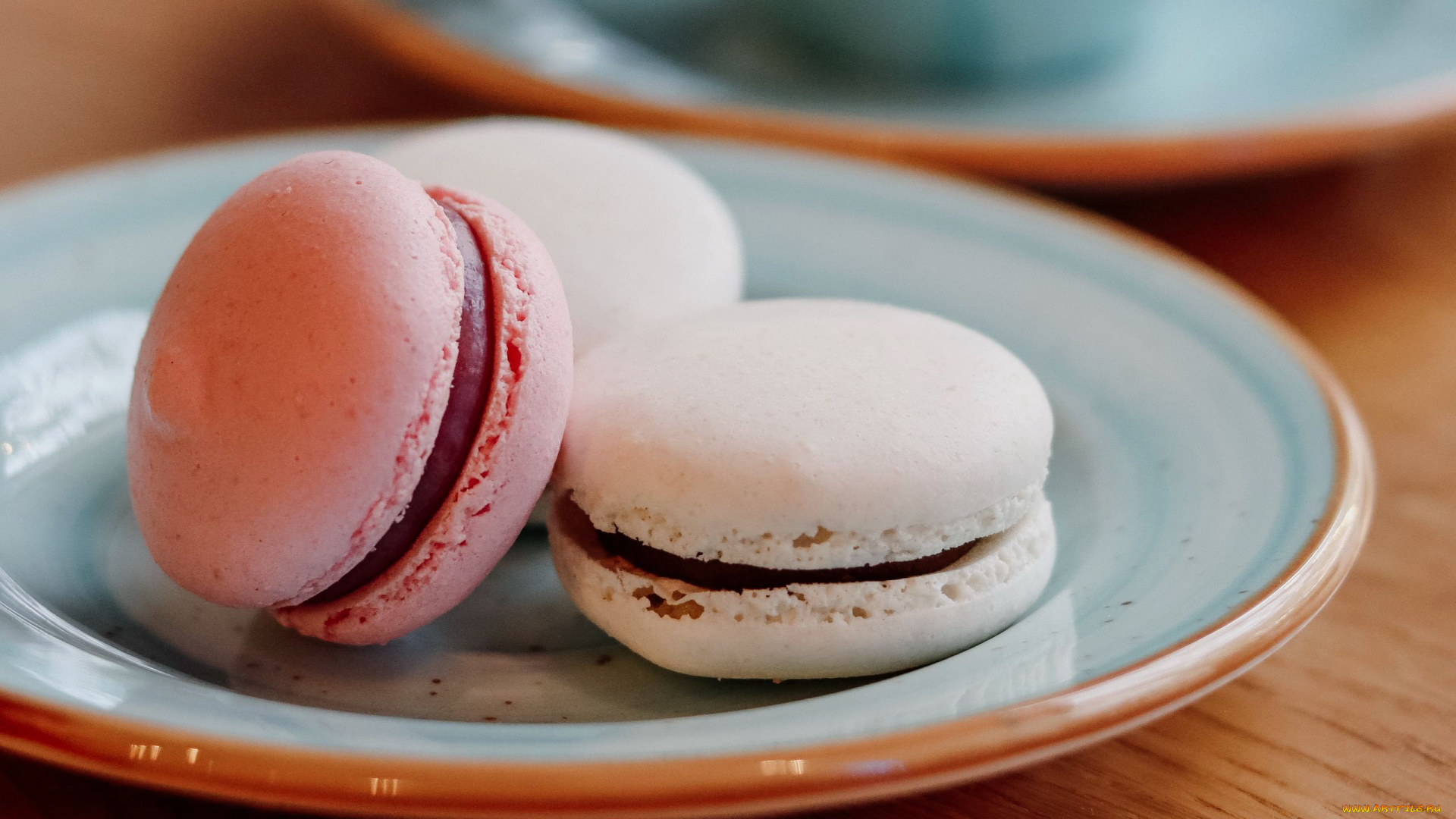 еда, макаруны, лакомство, печенье, ассорти