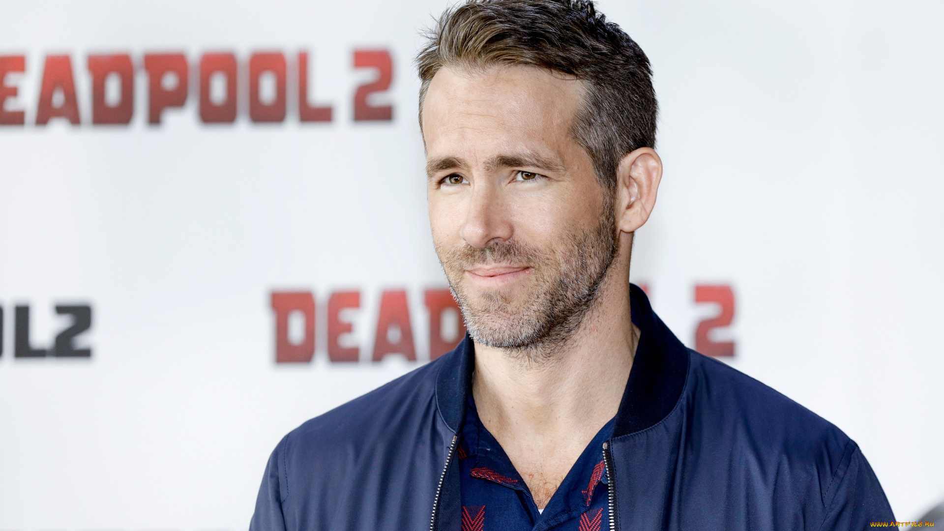 мужчины, ryan, reynolds, актер, щетина, куртка