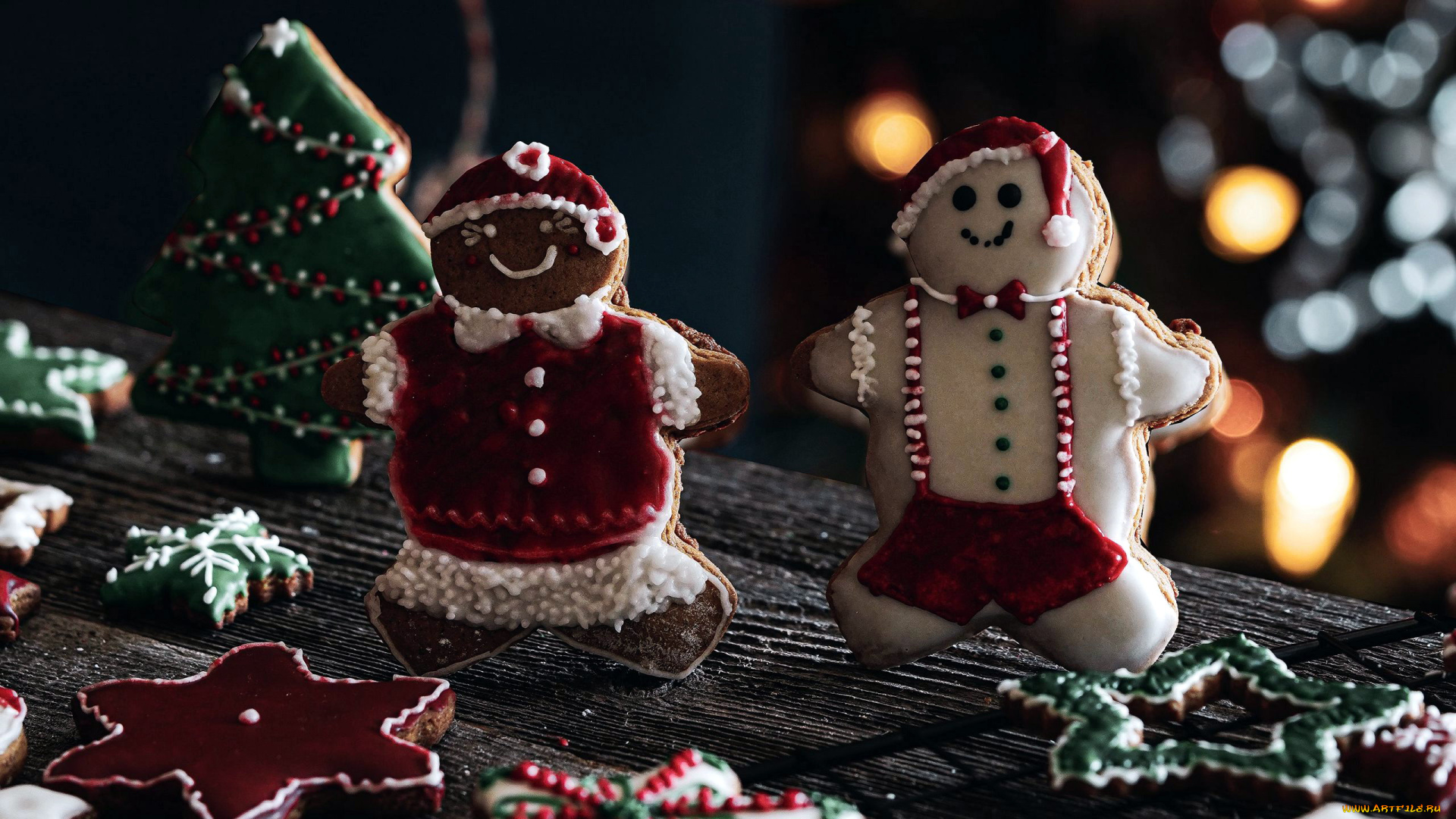 праздничные, угощения, пряники