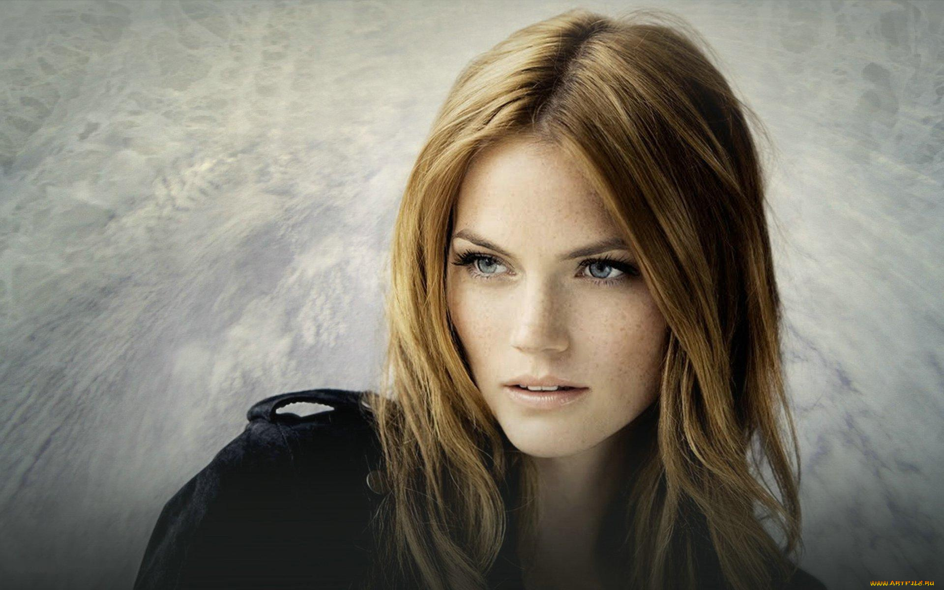 mini, anden, девушки, блондинка, лицо, mini, anden