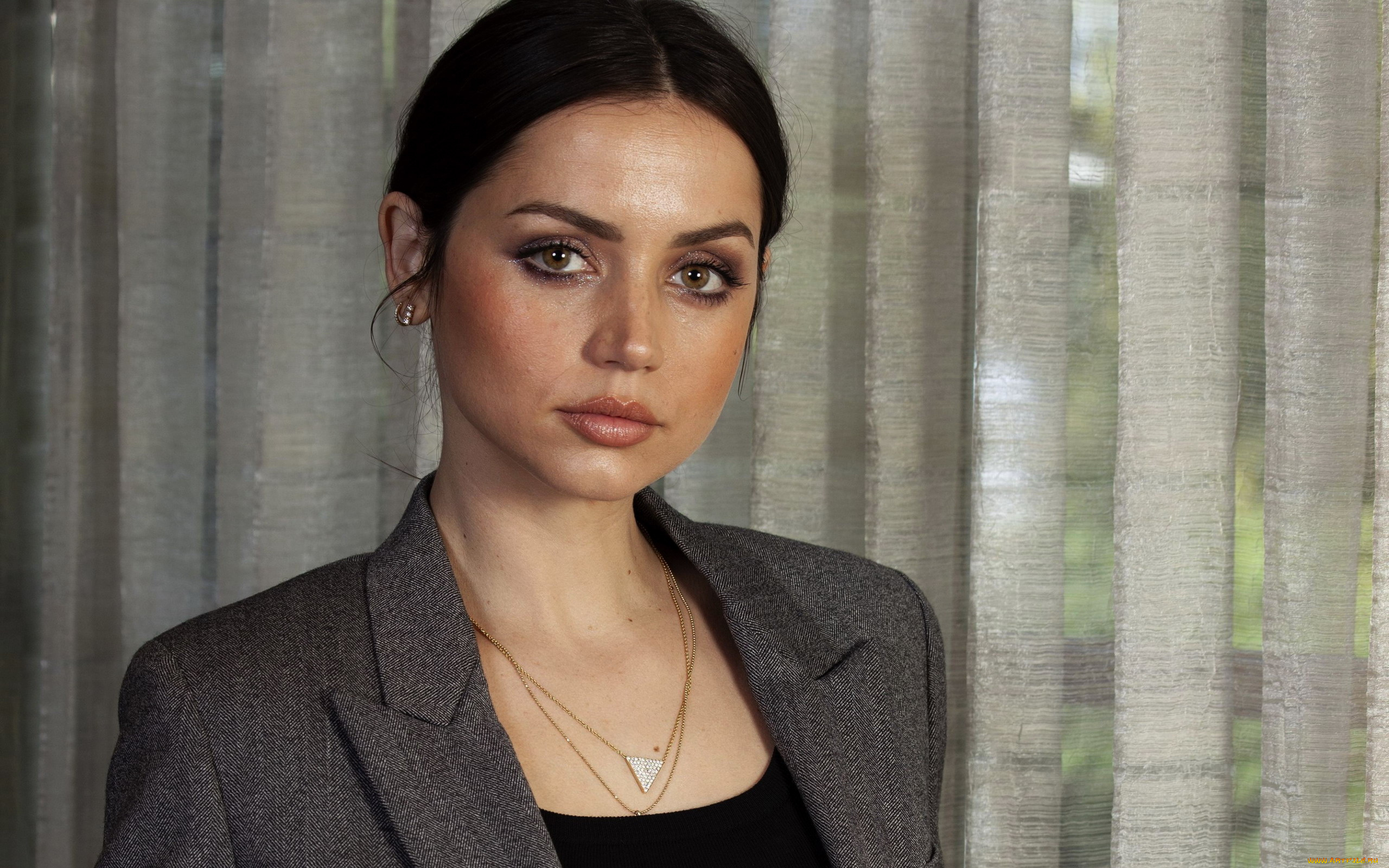 девушки, ana, de, armas, пиджак