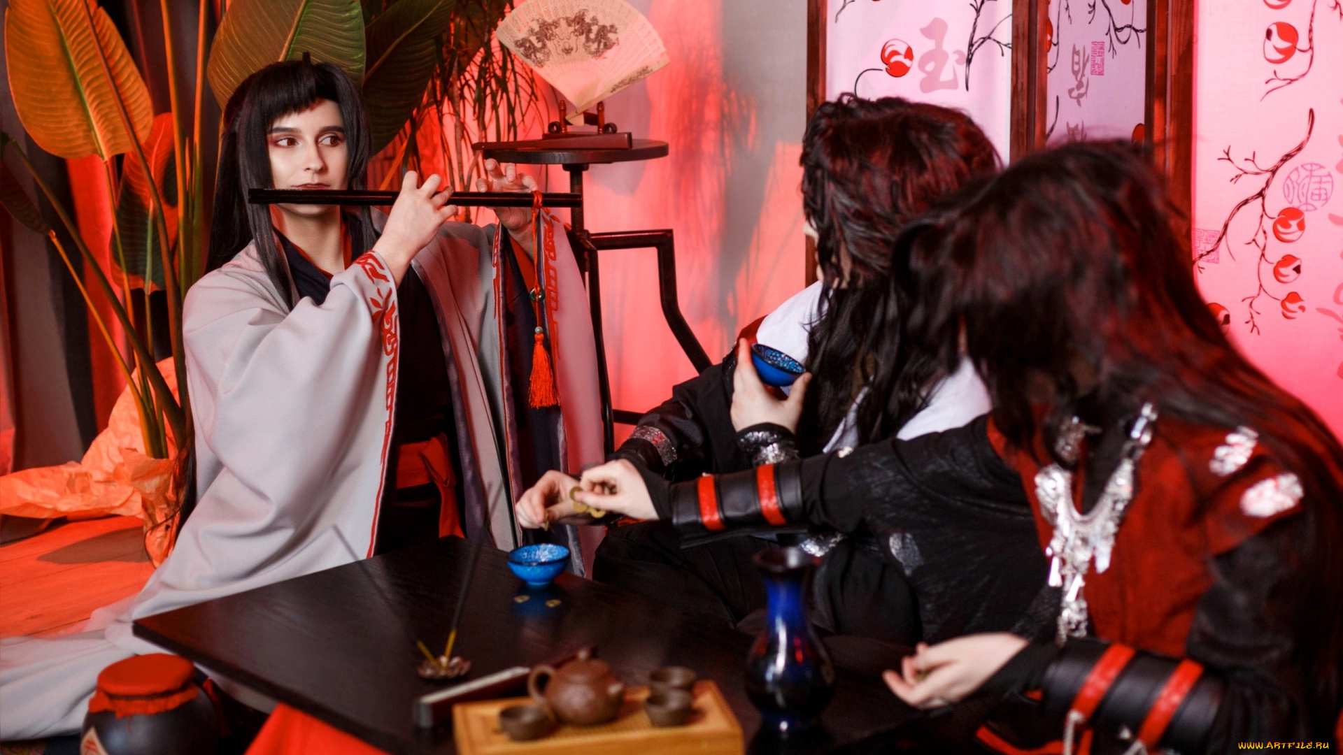 девушки, -, креатив, , косплей, костюмы, образы, вечеринка, harleq, belpo, m, kokoro, cea