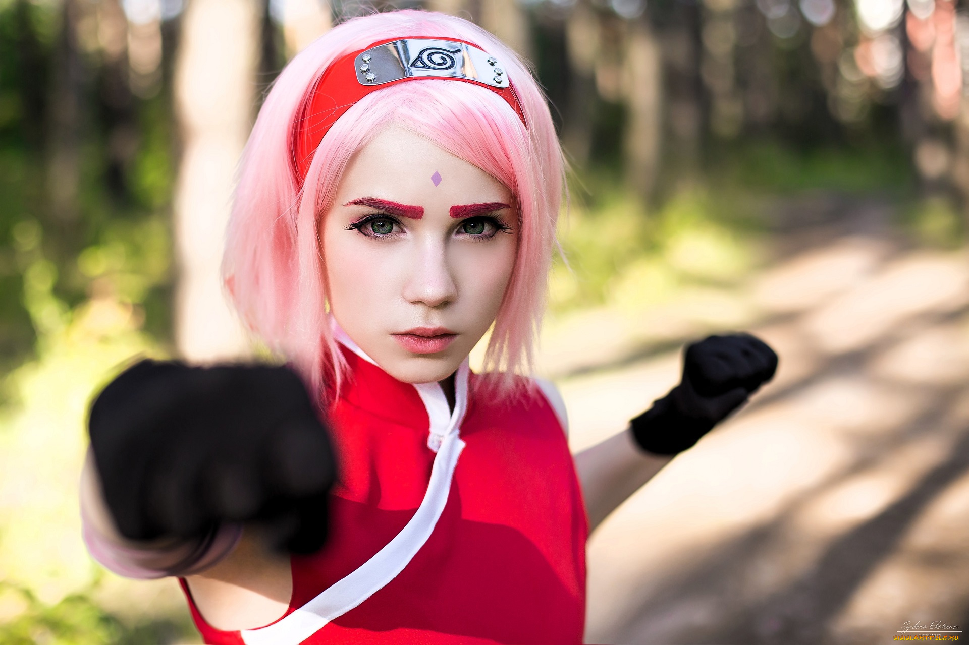 девушки, sofia, lovegood, костюм, образ, сакура