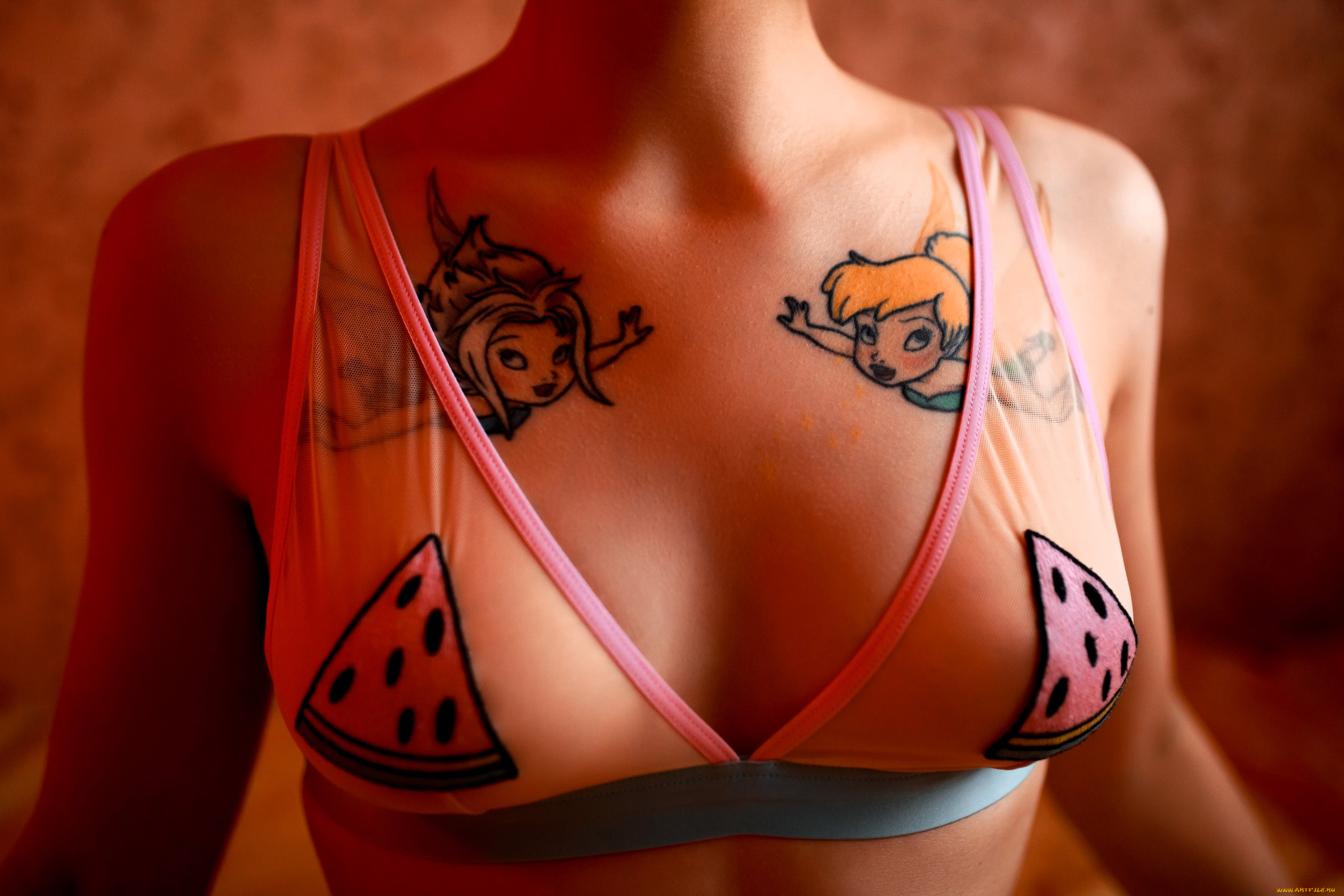 девушки, sofia, lovegood, тело, тату, белье