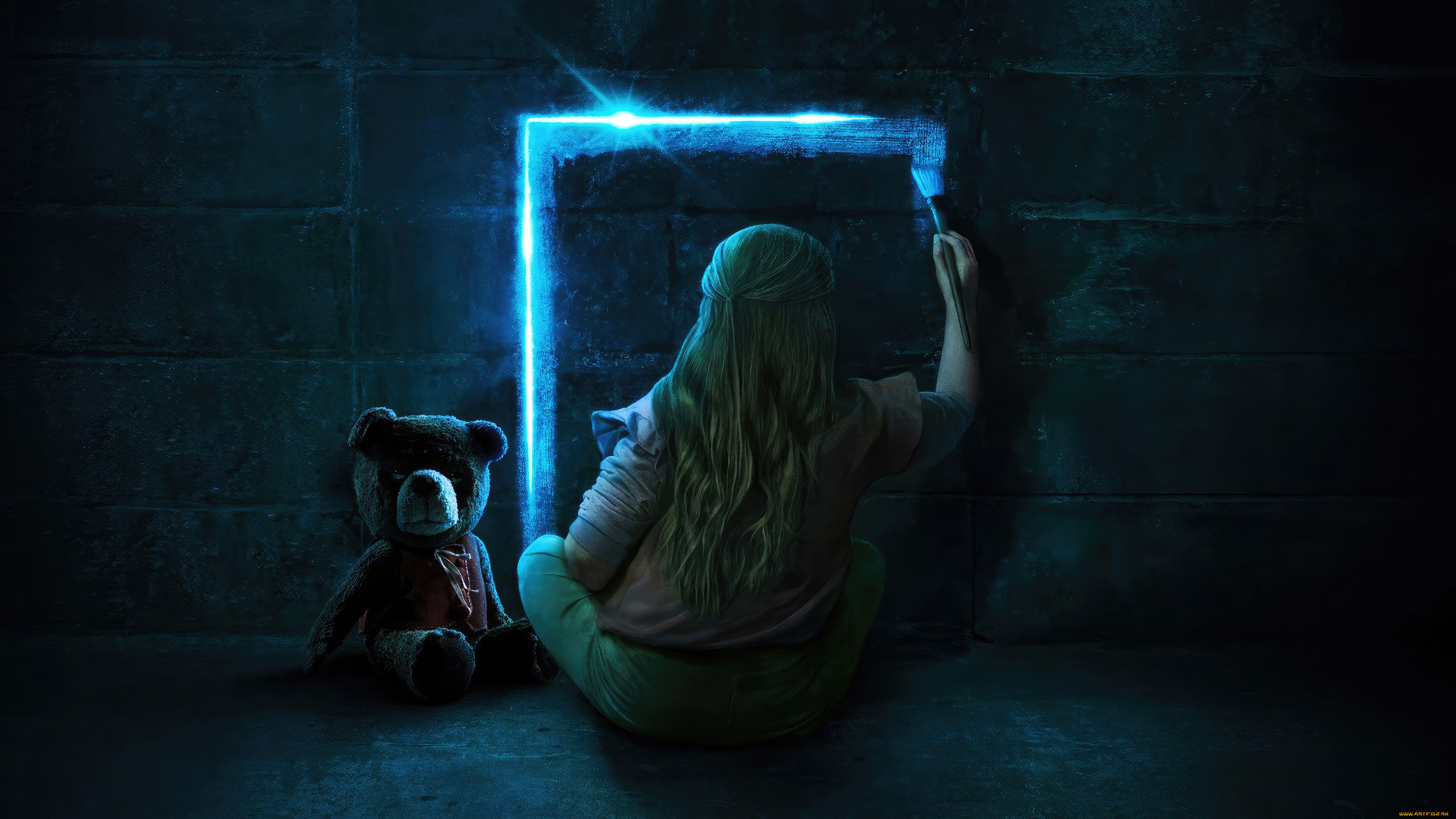 imaginary, , , 2024, , рисованное, кино, , мультфильмы, воображаемый, друг, ужасы, imaginary, будущиe, прeмьeры, пoстeр