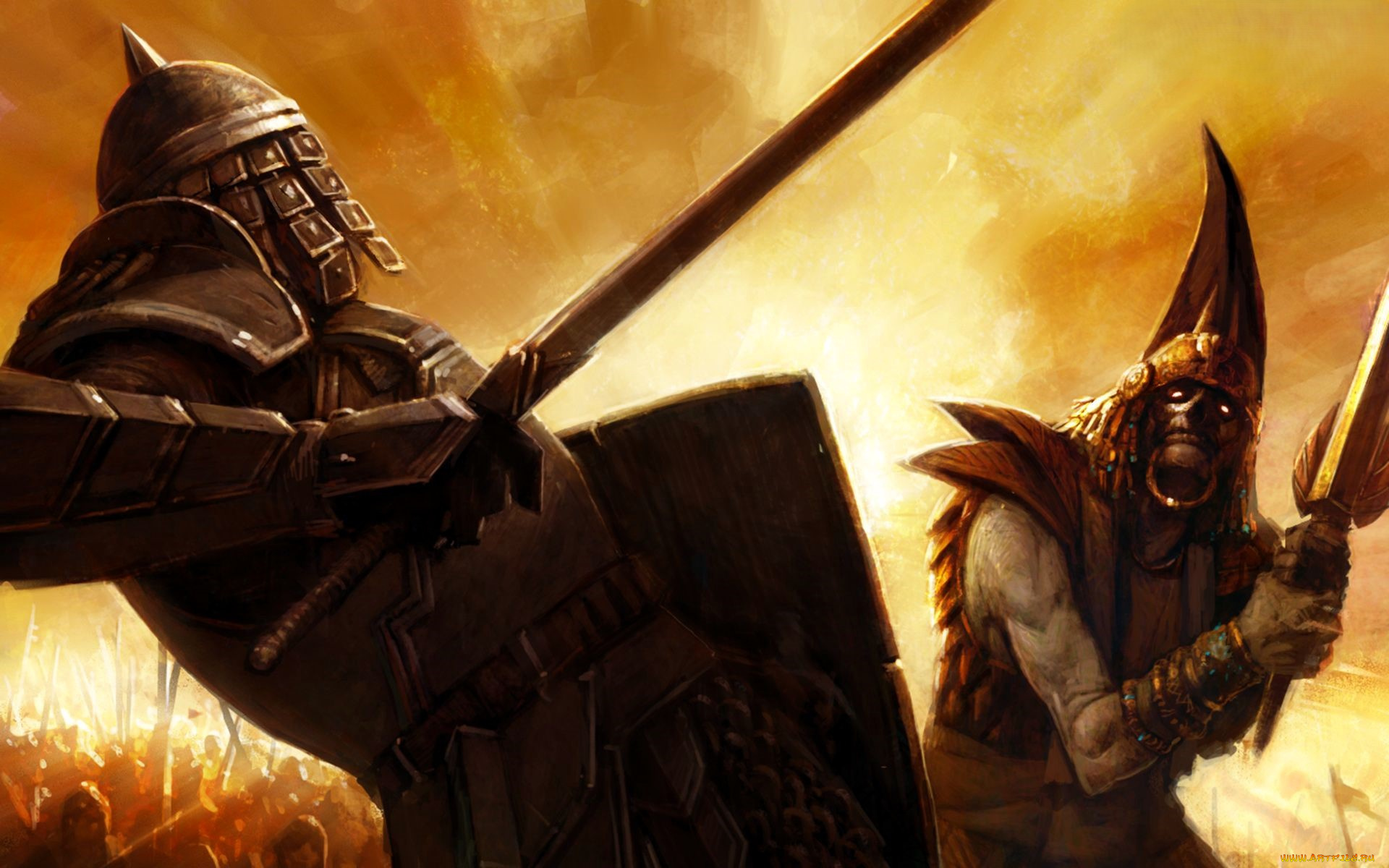 видео, игры, guild, wars, поединок, доспехи, оружие