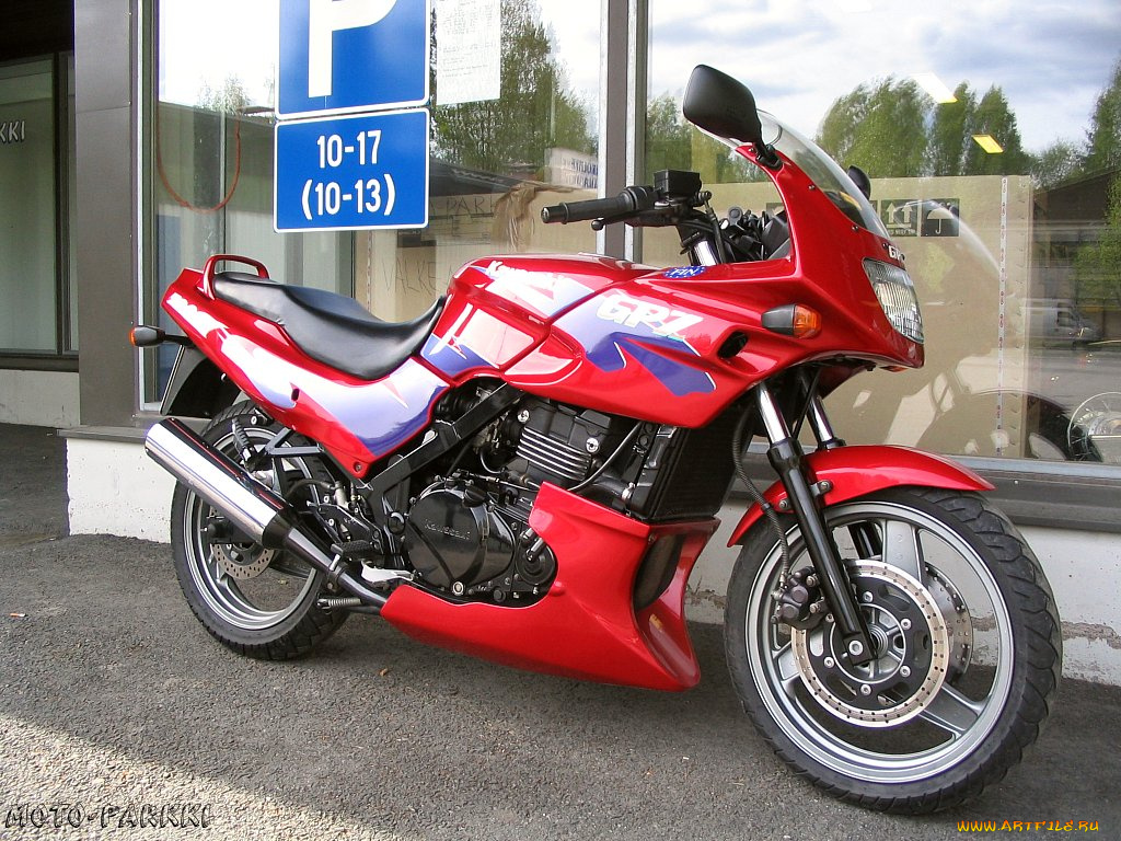 kawasaki, gpz, 500, мотоциклы