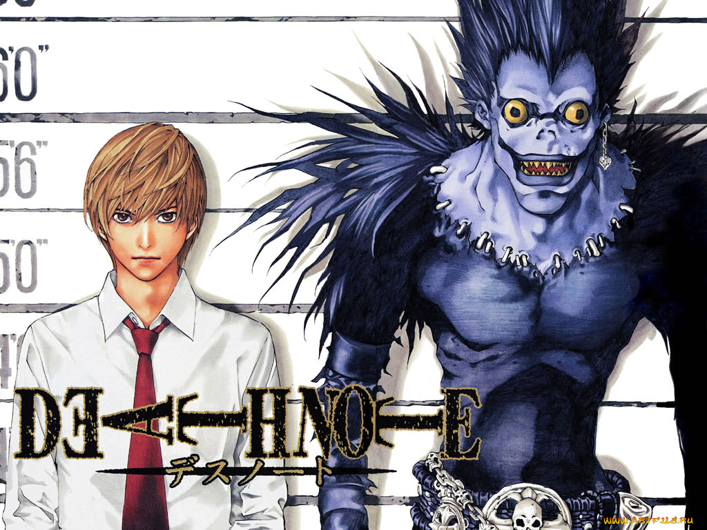death, note, аниме