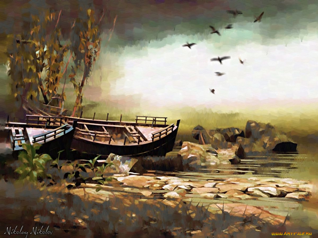 secret, places, xviib, рисованные, природа