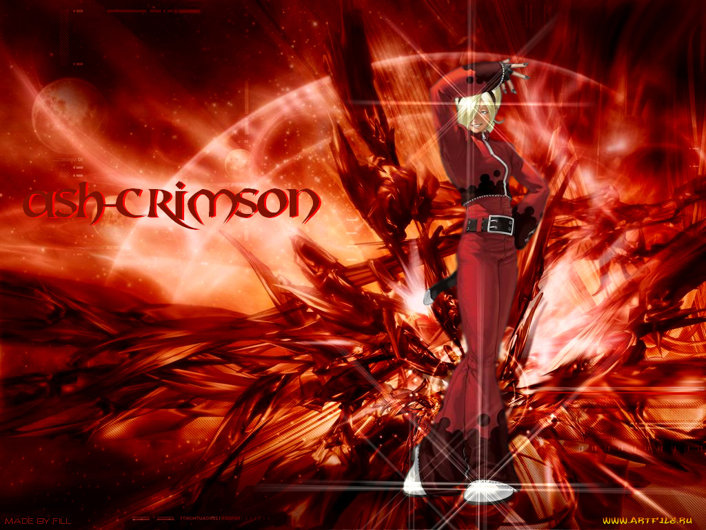 ash, crimson, видео, игры, king, of, fighters, 2002, 2003