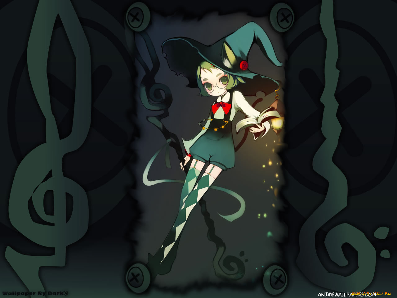 аниме, halloween, magic