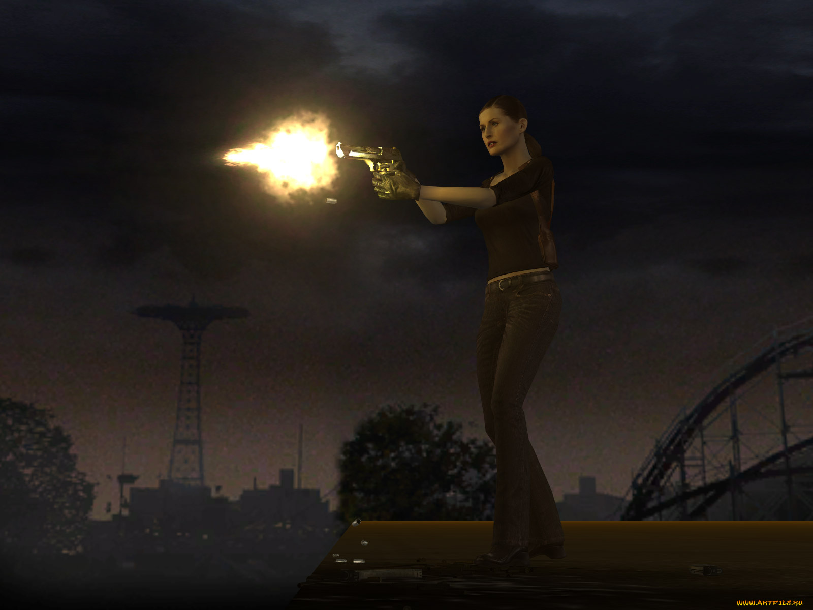 видео, игры, max, payne, the, fall, of