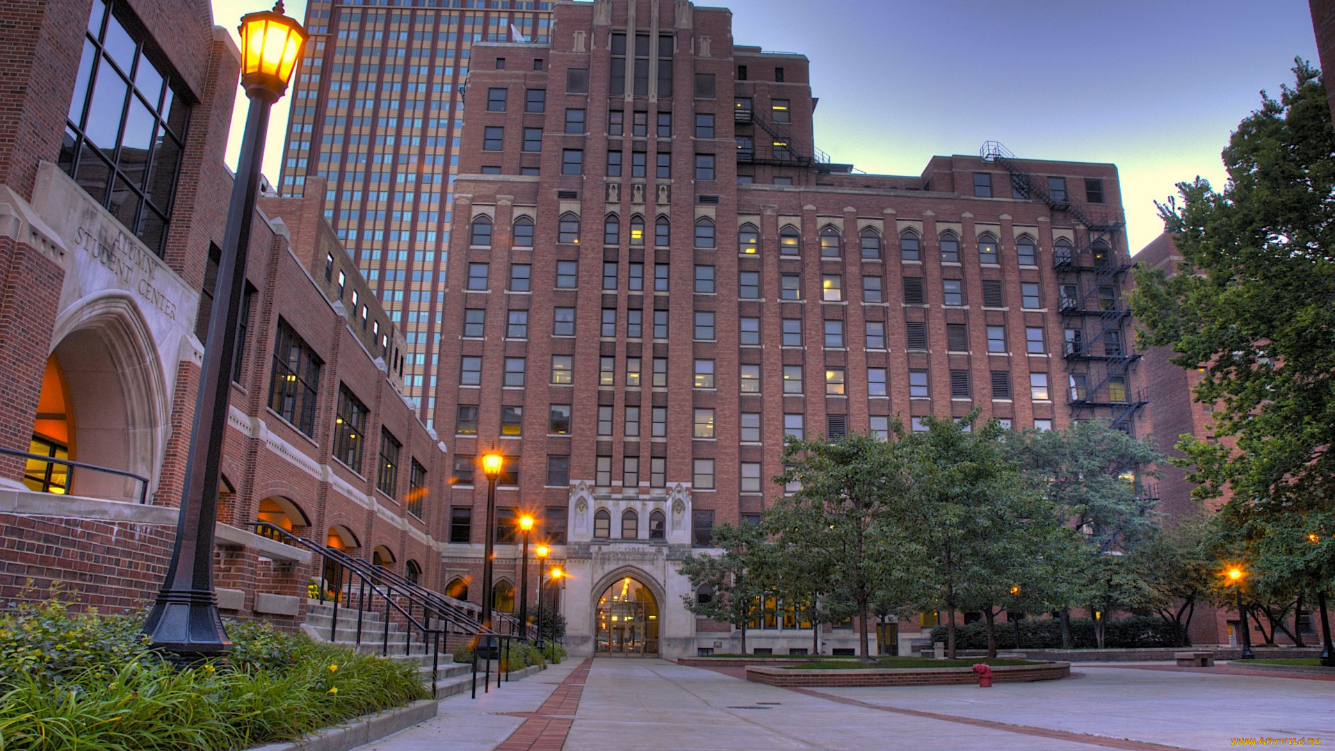 города, здания, дома