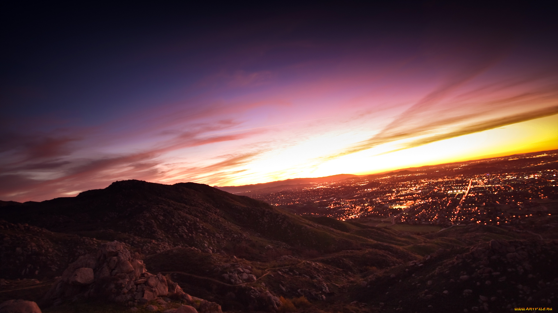 природа, восходы, закаты