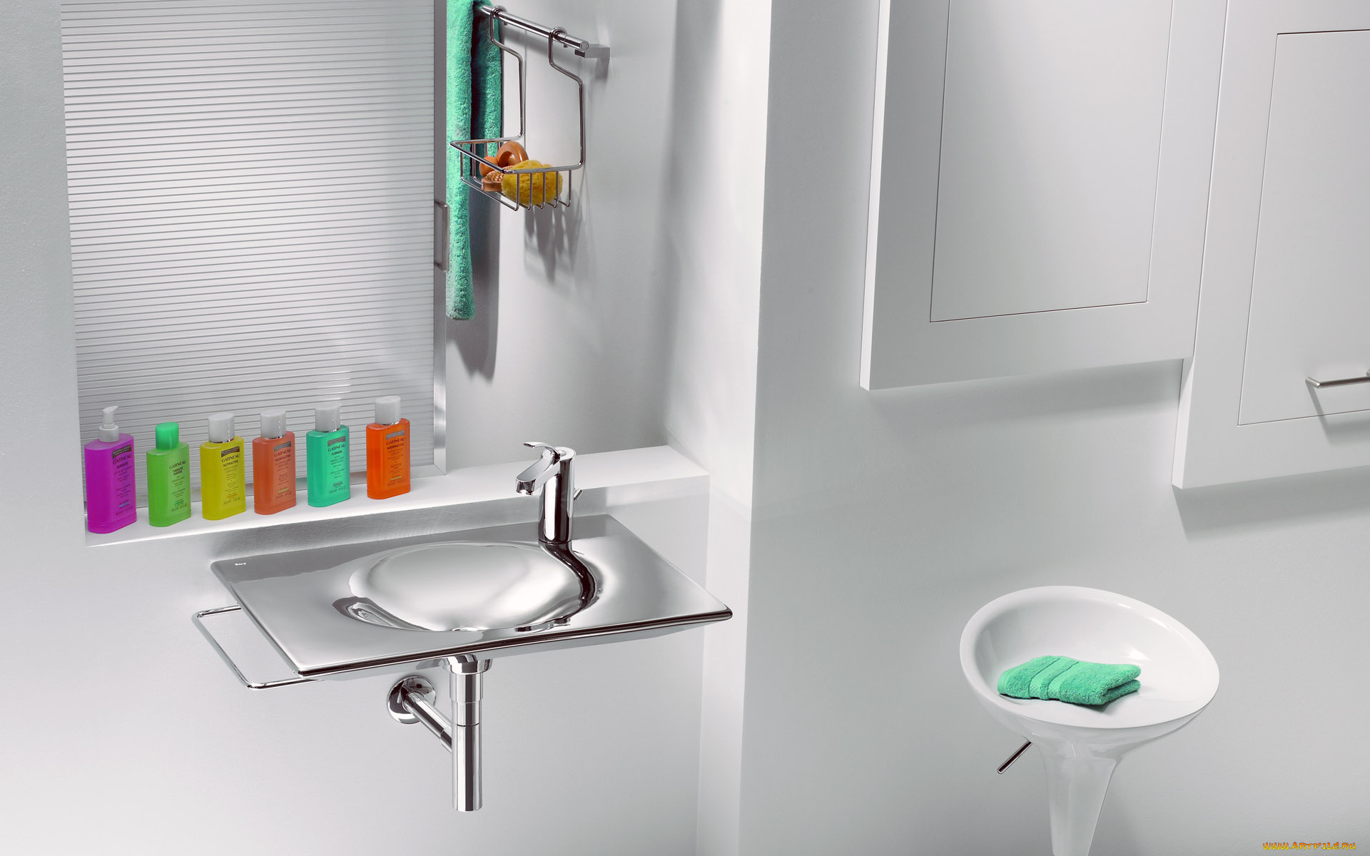 интерьер, ванная, туалетная, комнаты