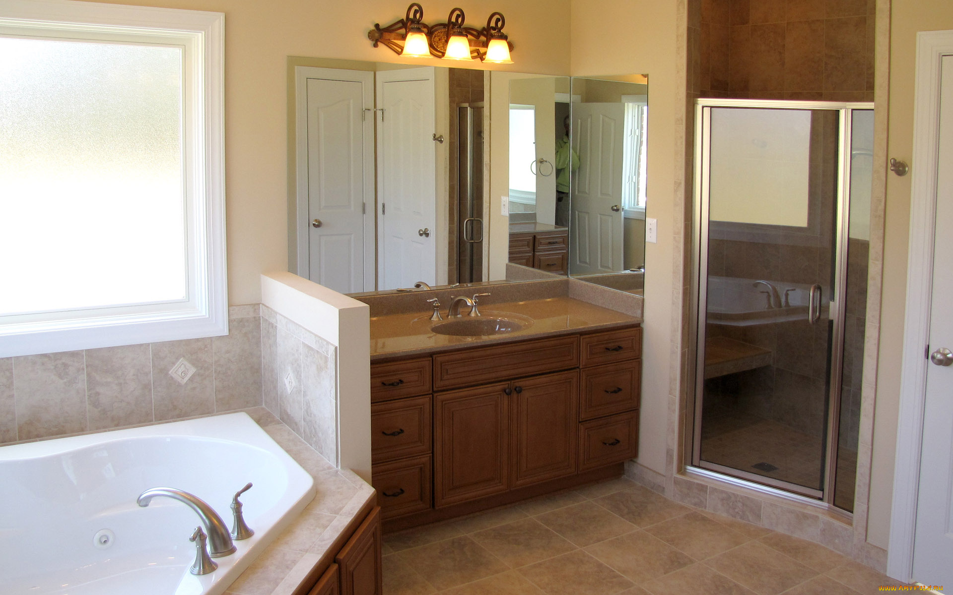 интерьер, ванная, туалетная, комнаты