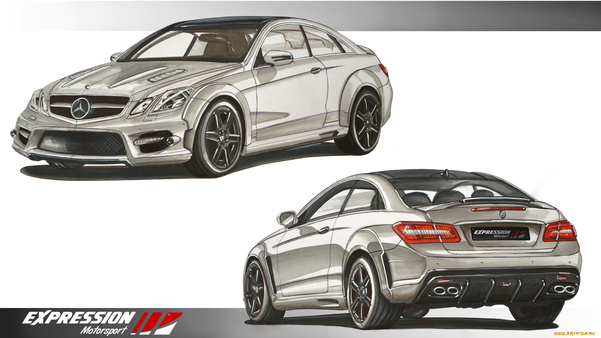 автомобили, рисованные, e