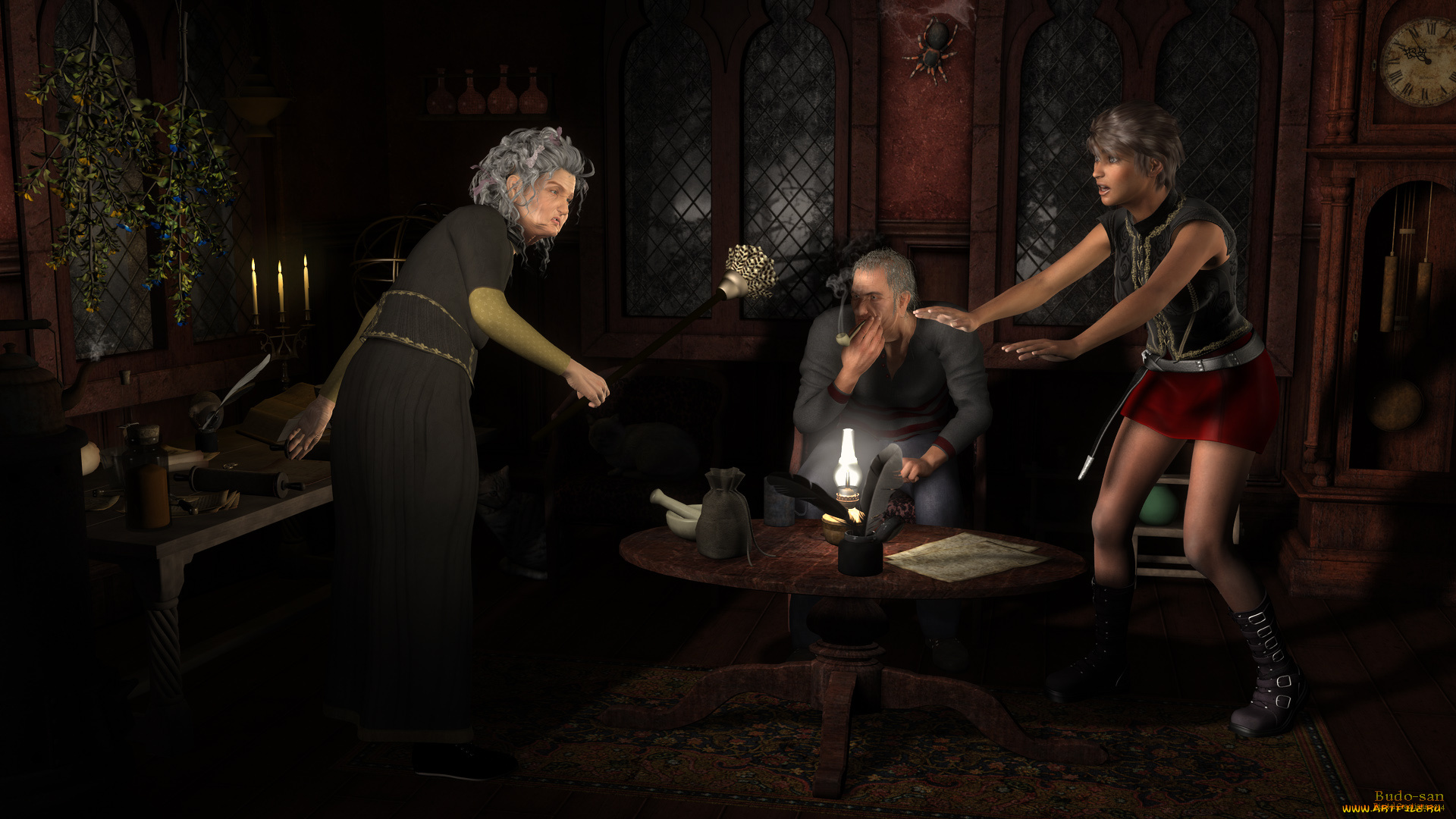 3д, графика, fantasy, , фантазия, люди