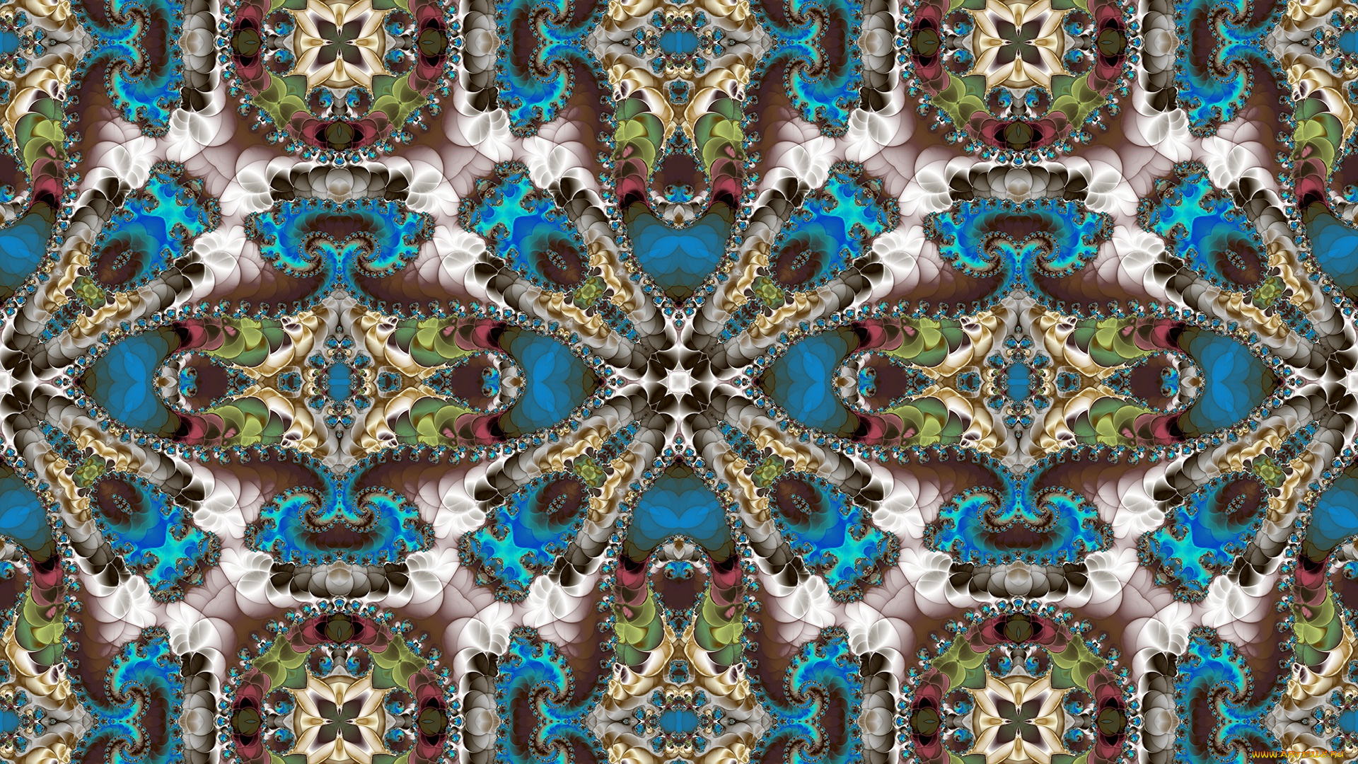 3д, графика, fractal, , фракталы, узор, цвета, фон