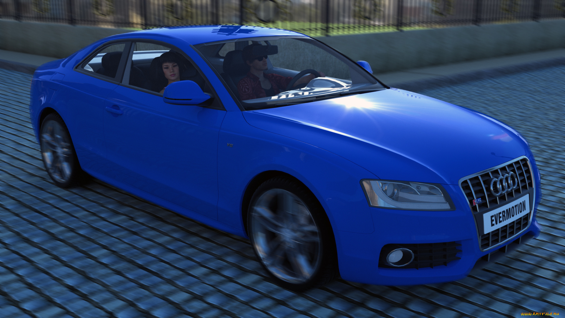 автомобили, 3д, автомобиль