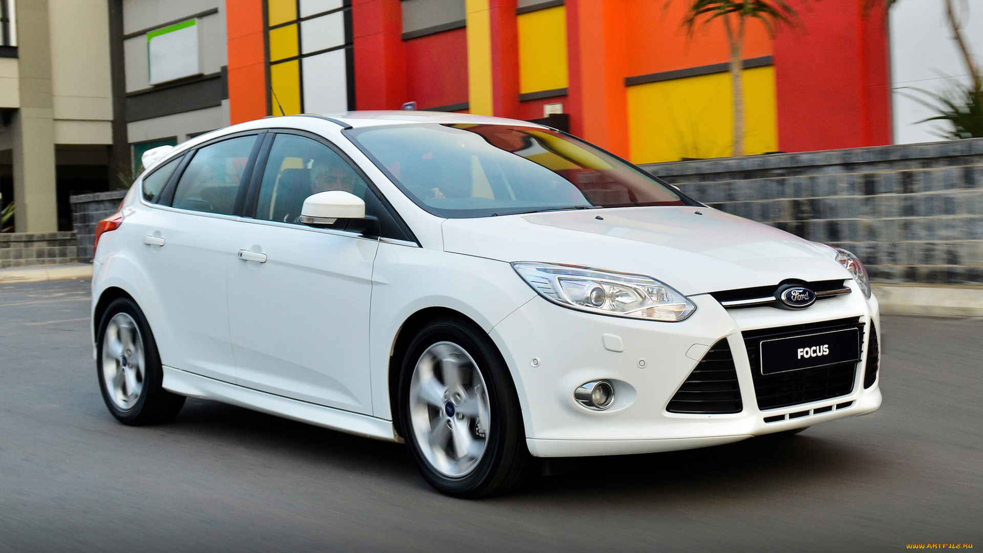 автомобили, ford, sport, focus, светлый, 2014г