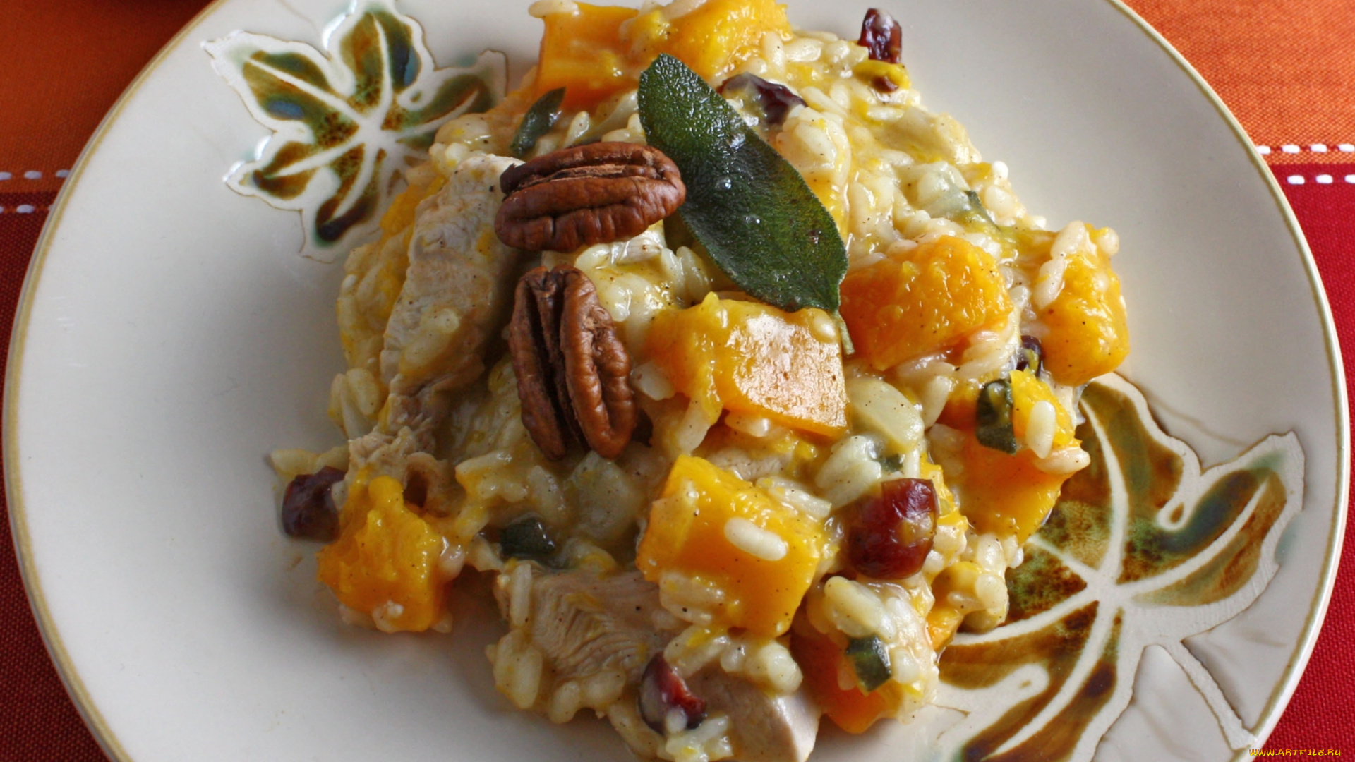 еда, мясные, блюда, орех, манго, мясо