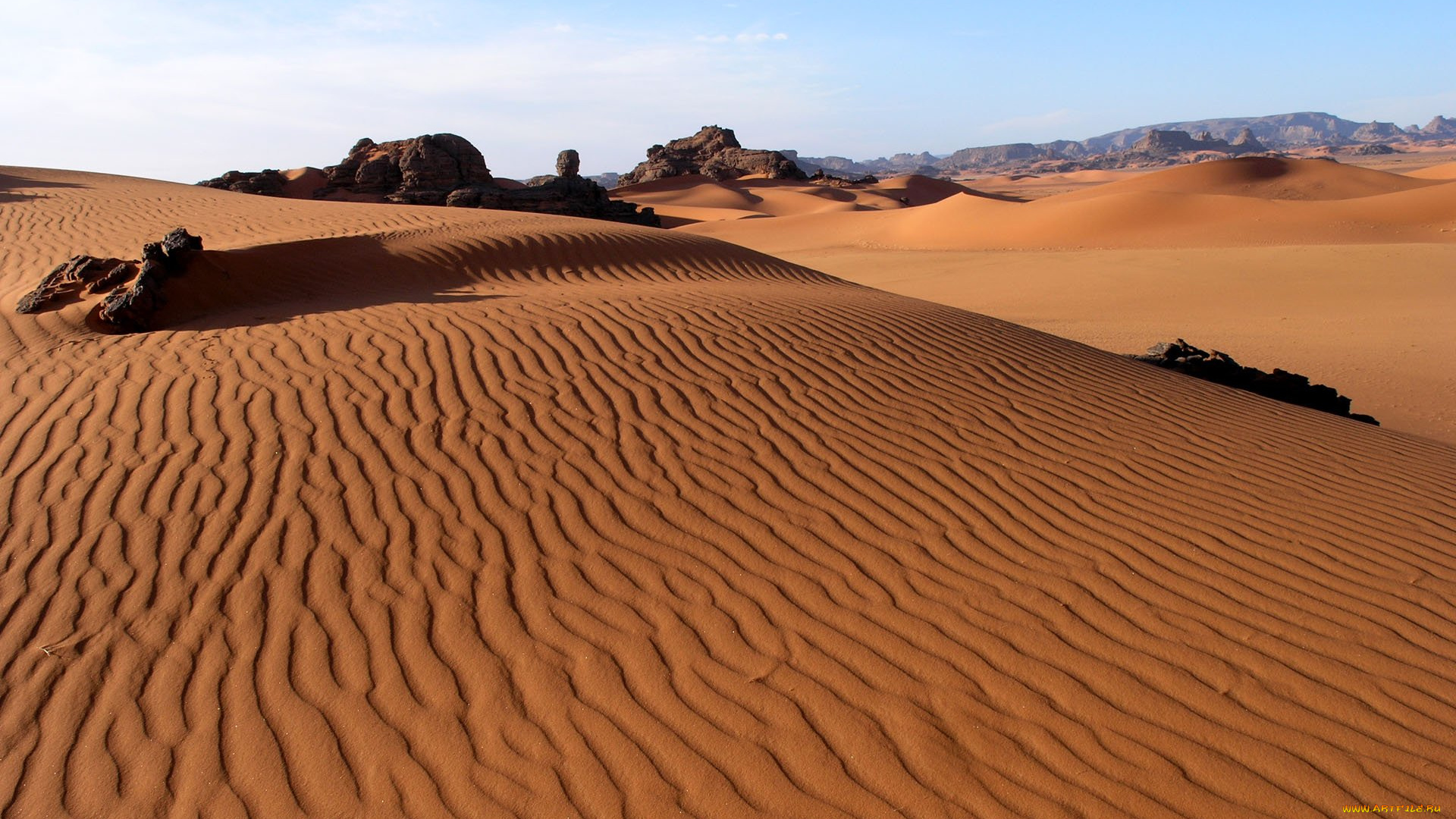 природа, пустыни, пустыня, песок