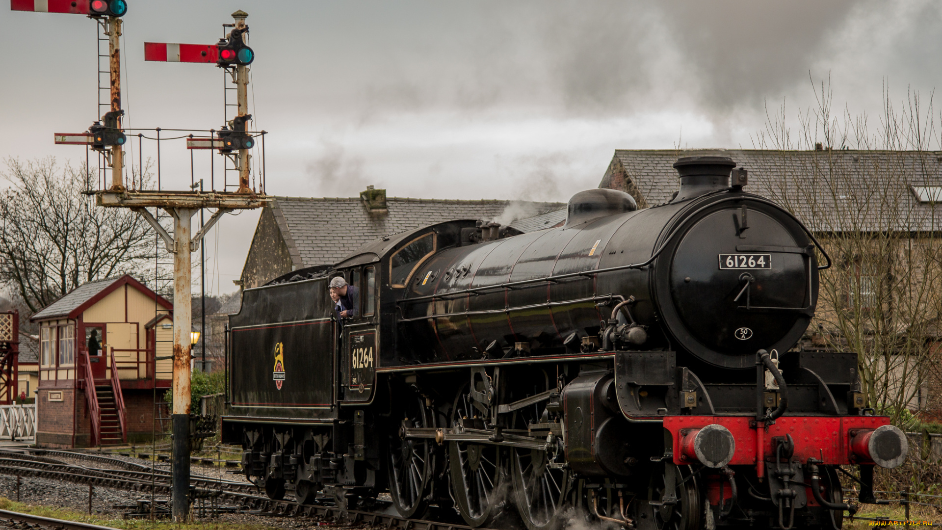 техника, паровозы, паровоз, рельсы, дорога, железная