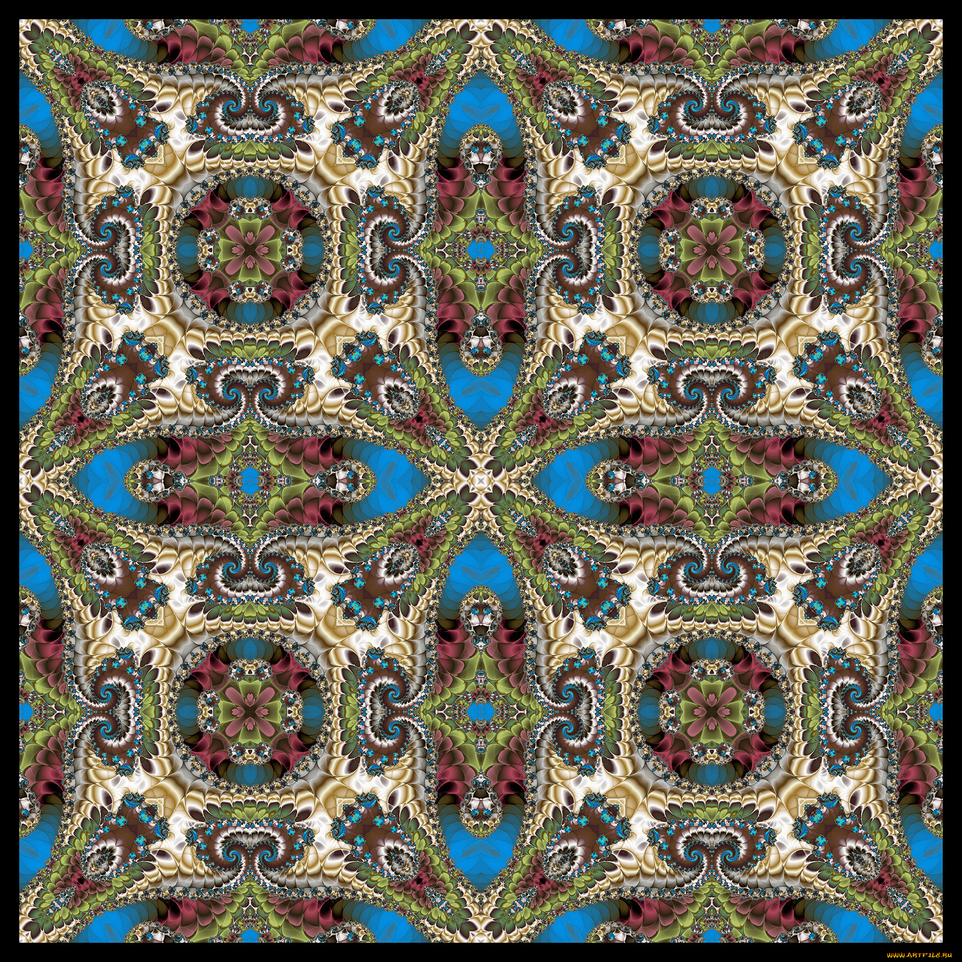 3д, графика, fractal, , фракталы, узор, цвета, фон