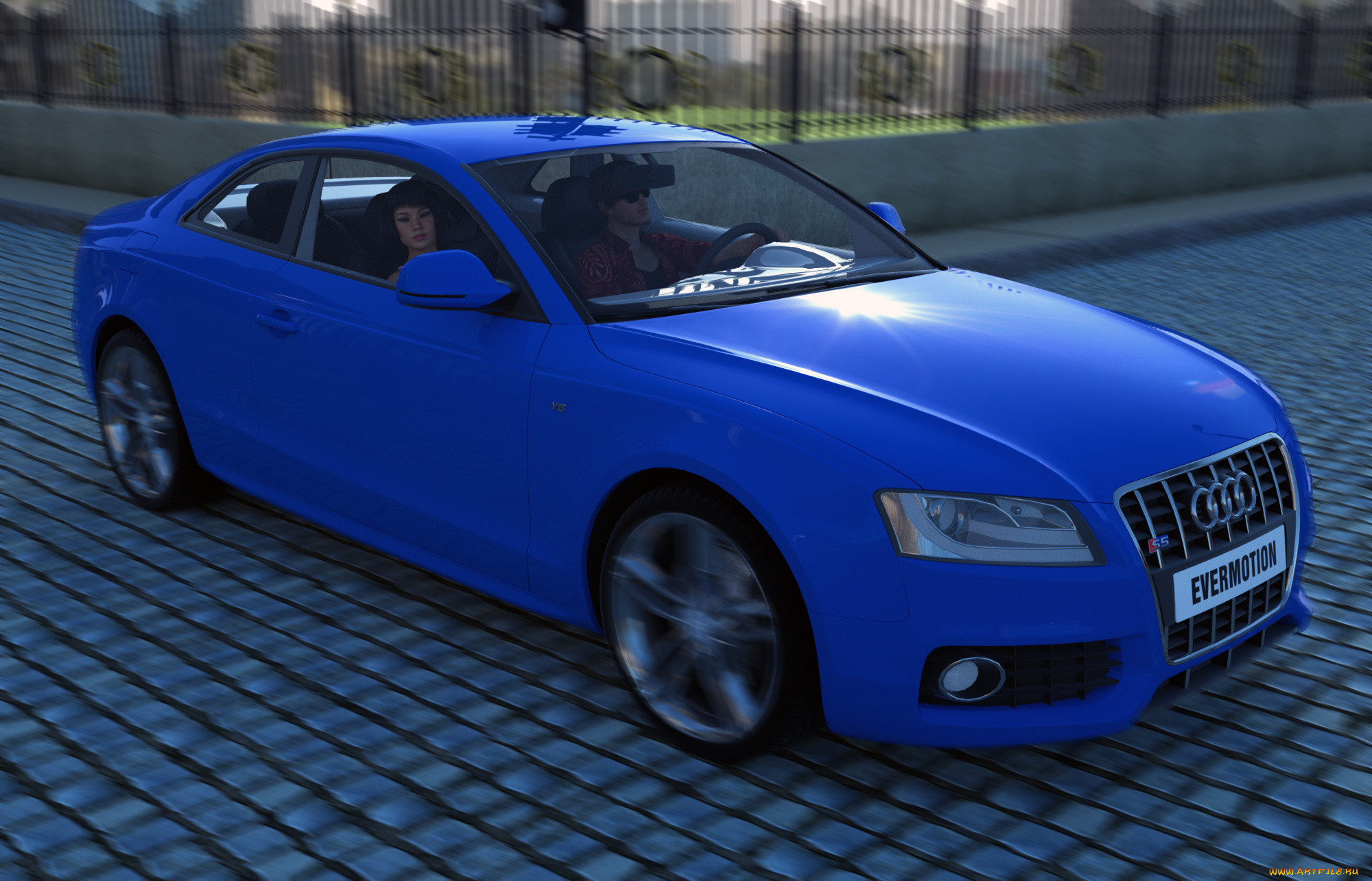 автомобили, 3д, автомобиль