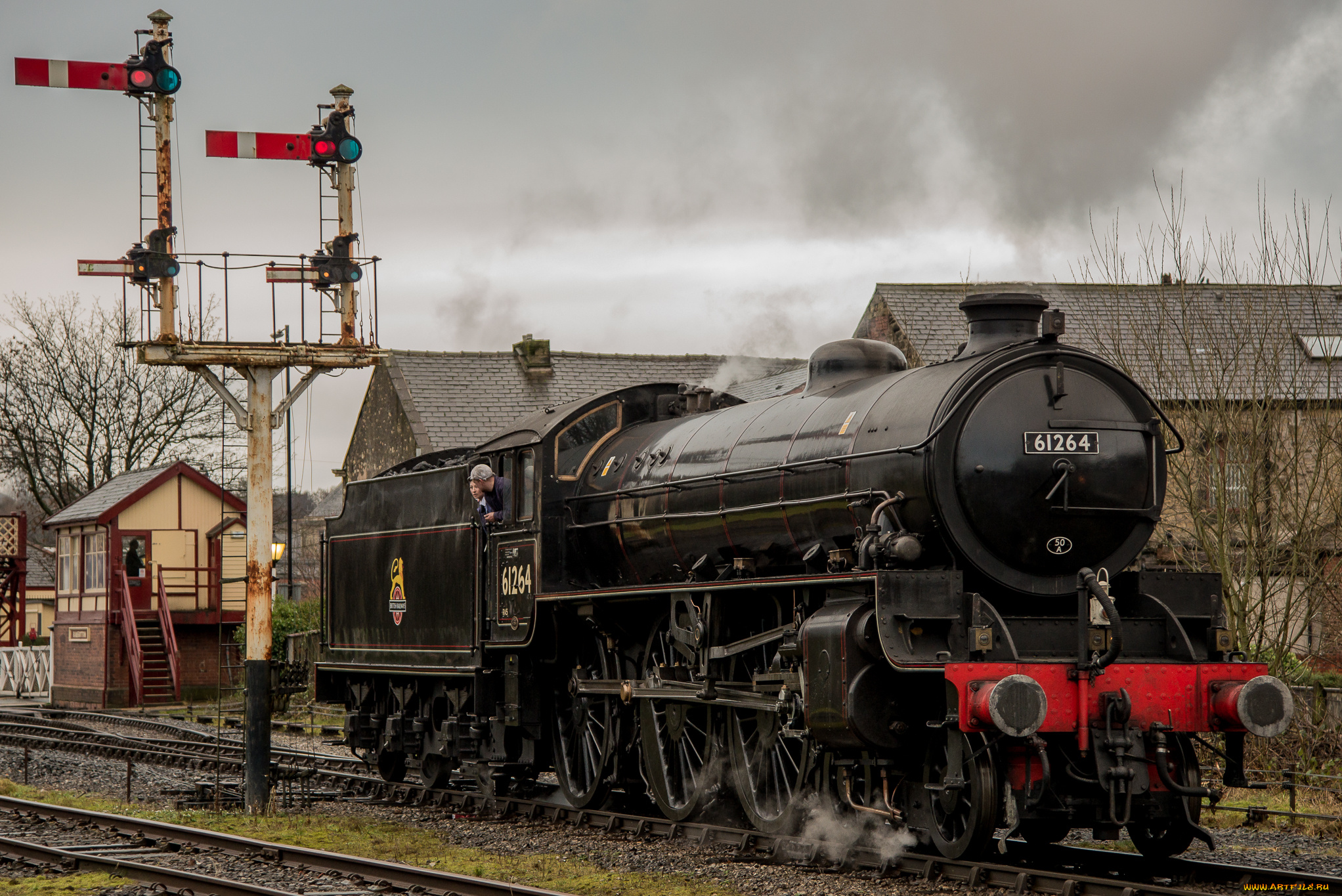 техника, паровозы, паровоз, рельсы, дорога, железная