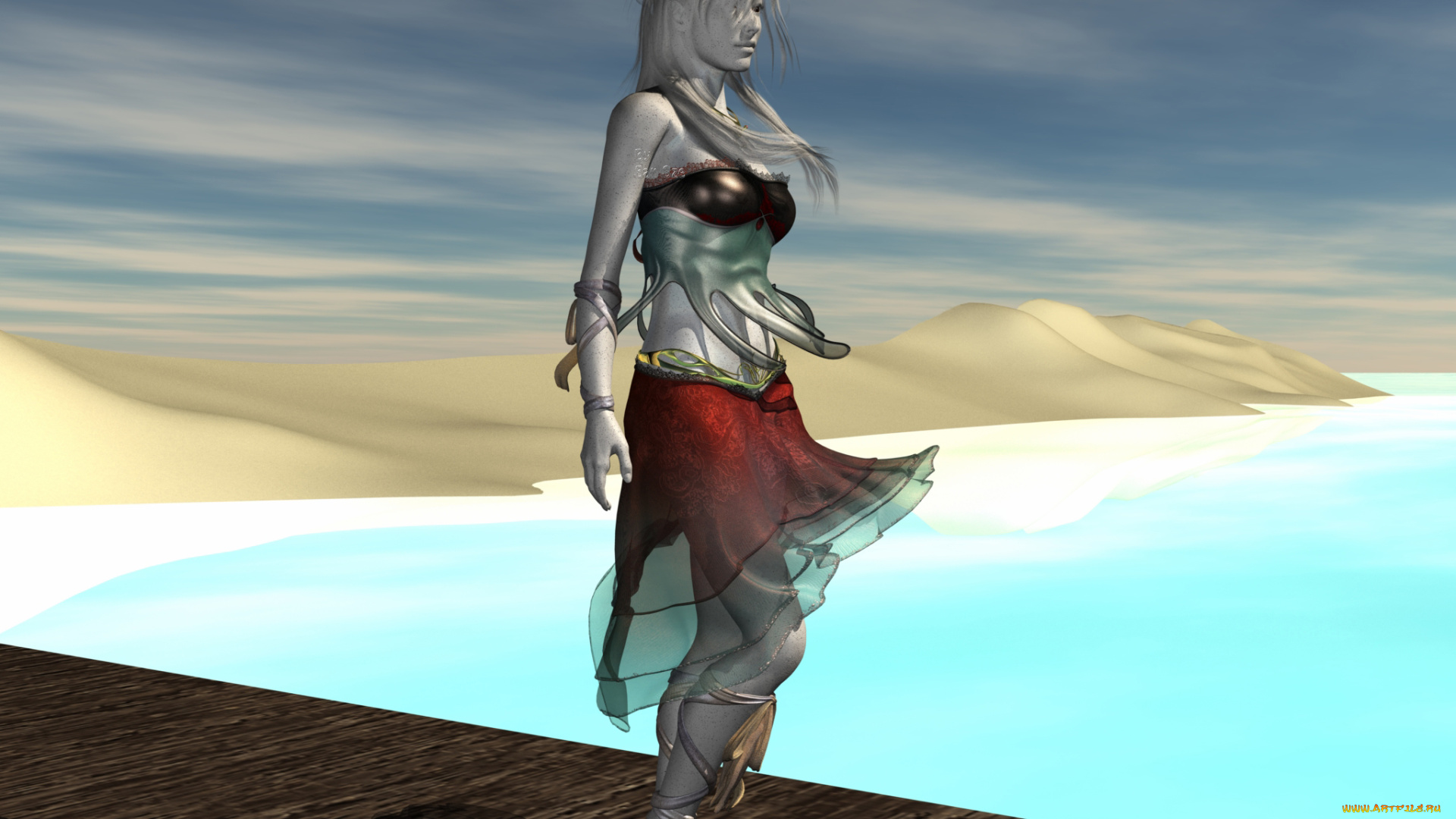 3д, графика, люди, , people, фон, взгляд, девушка