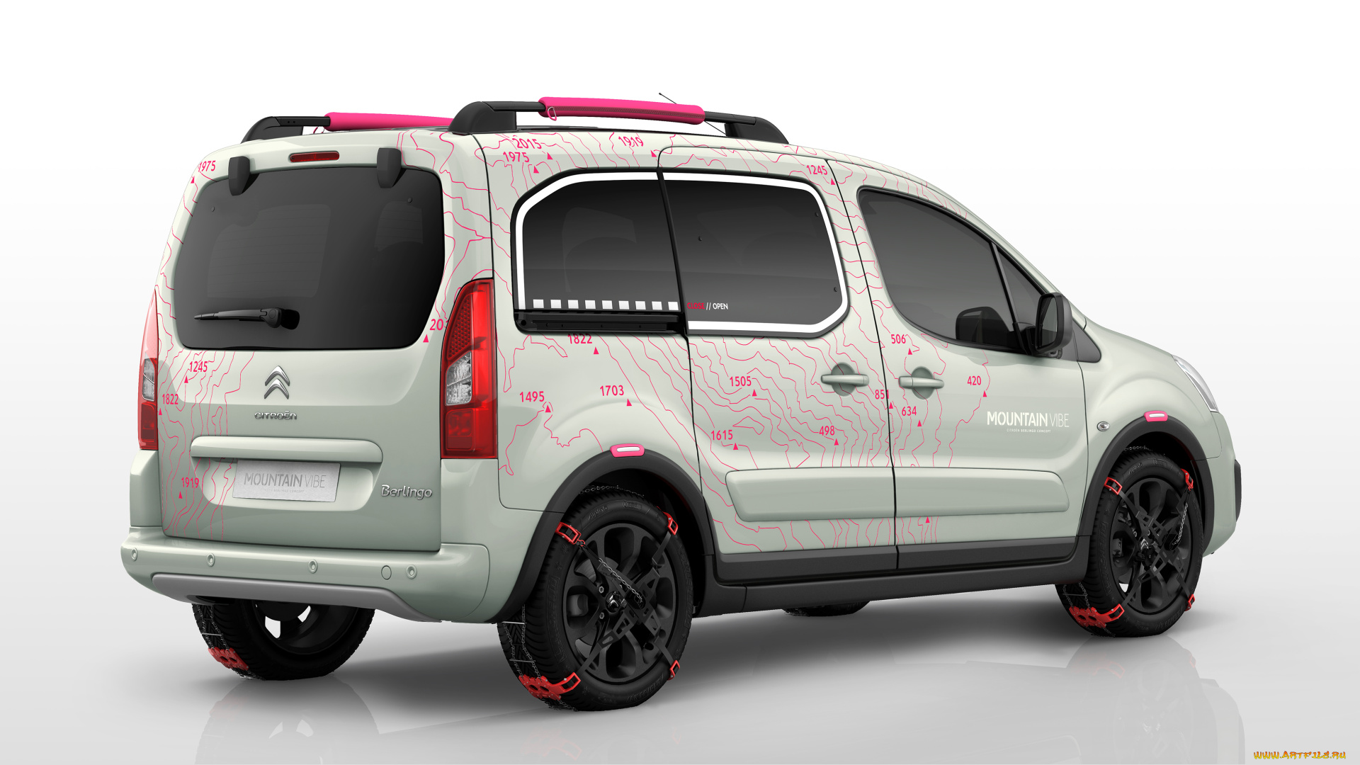 автомобили, citroen, berlingo, 2015г, concept, citroеn, vibe, mountain, светлый