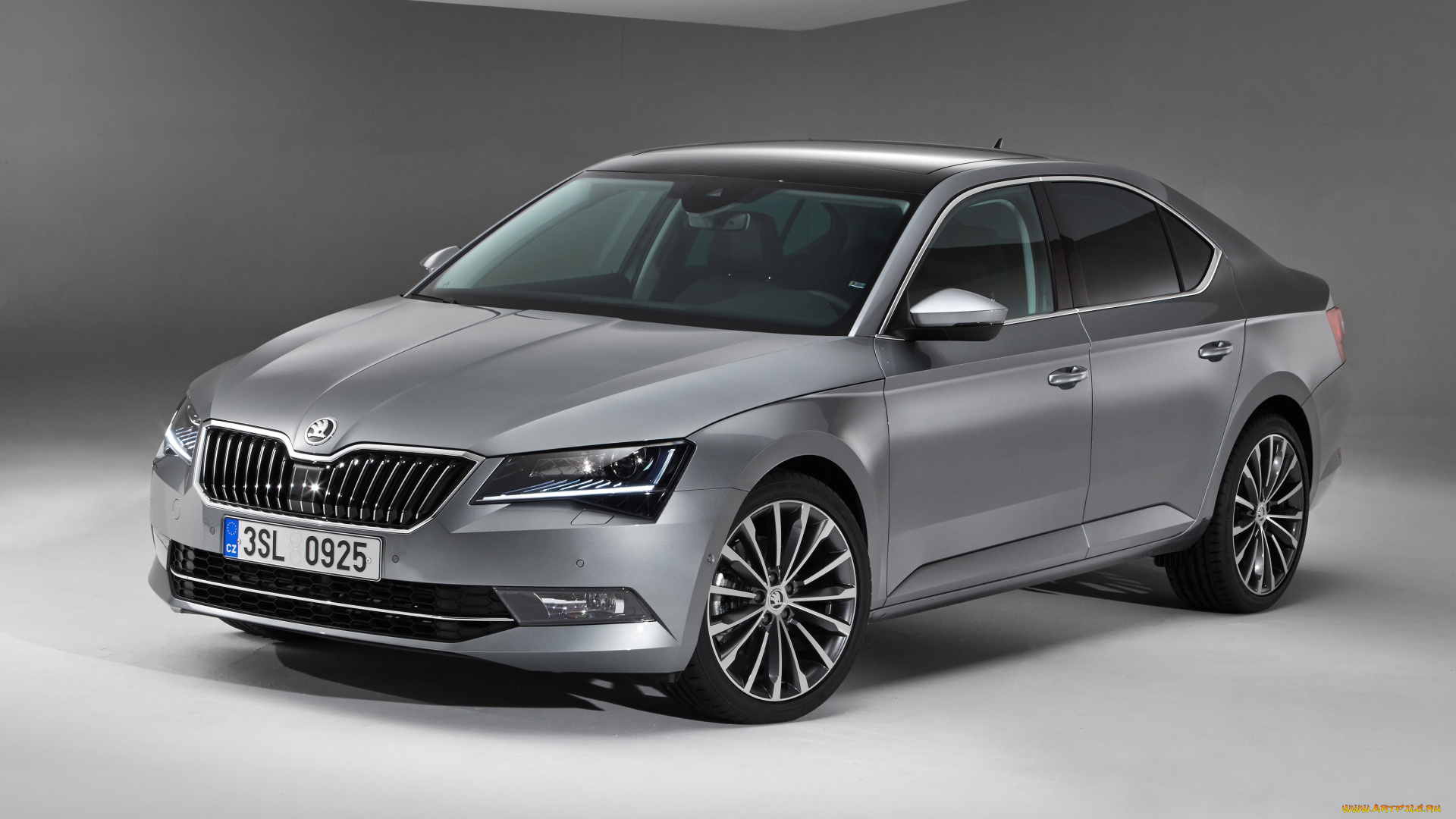 автомобили, skoda, серый, 2015г, superb