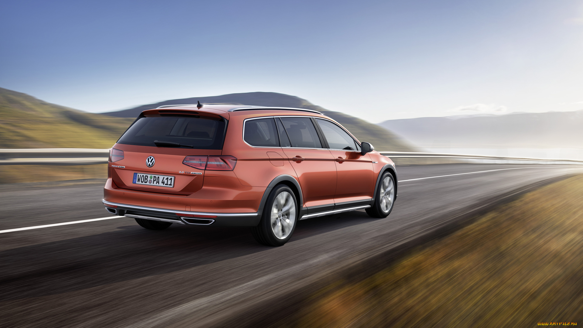 автомобили, volkswagen, 2015г, b8, alltrack, passat