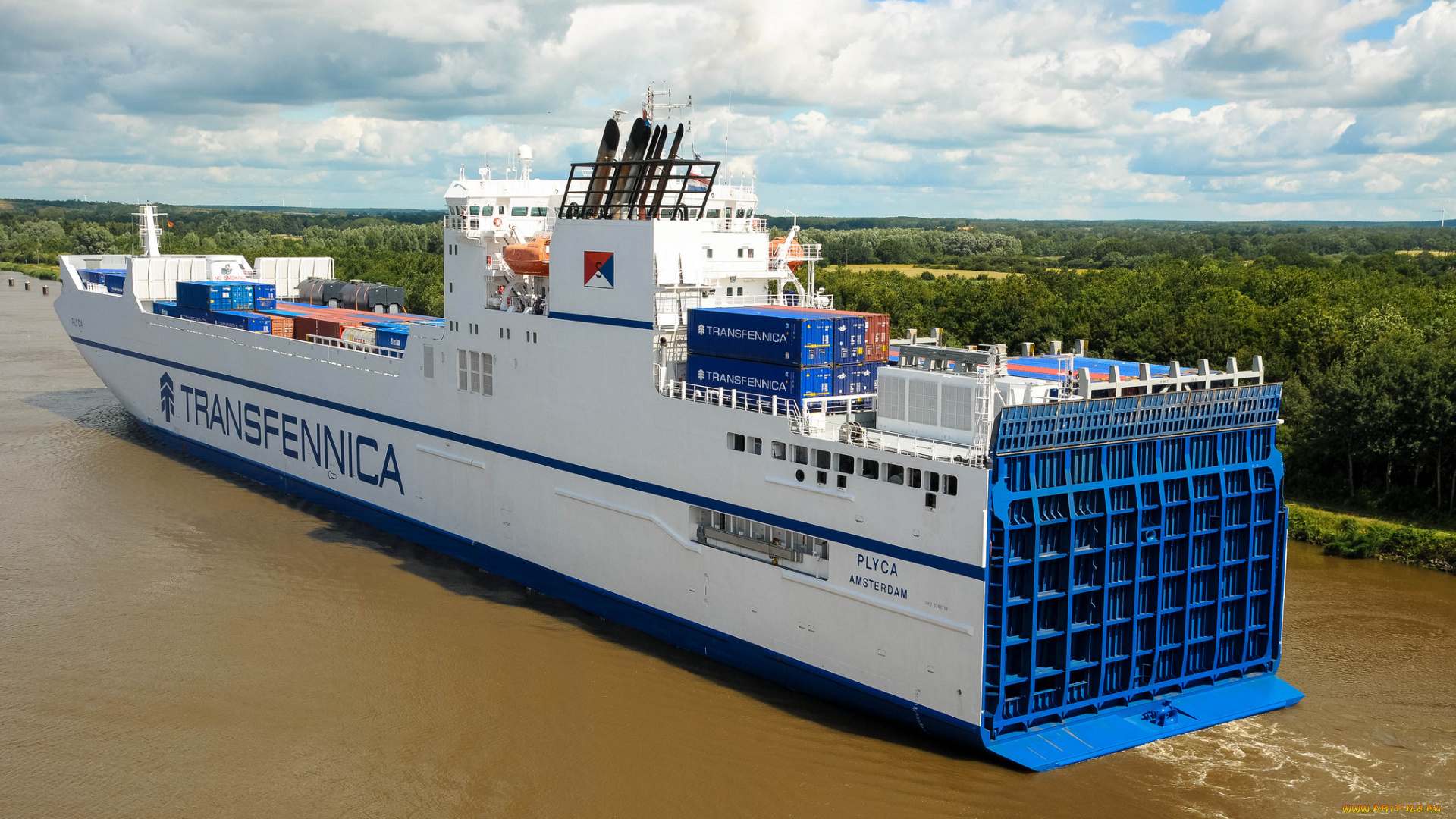 plyca, корабли, грузовые, суда, контейнеровоз