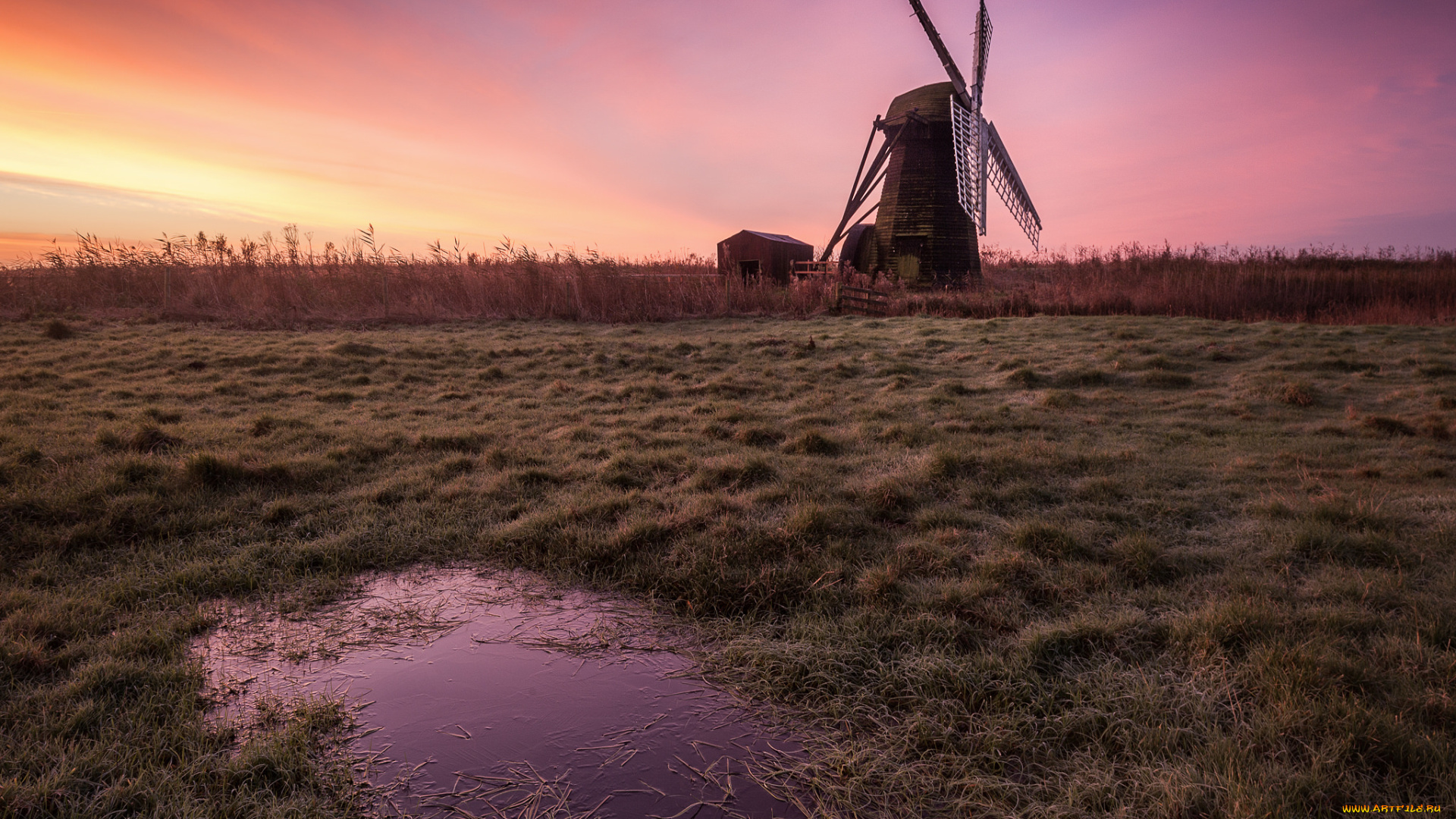 разное, мельницы, ветряк, мельница