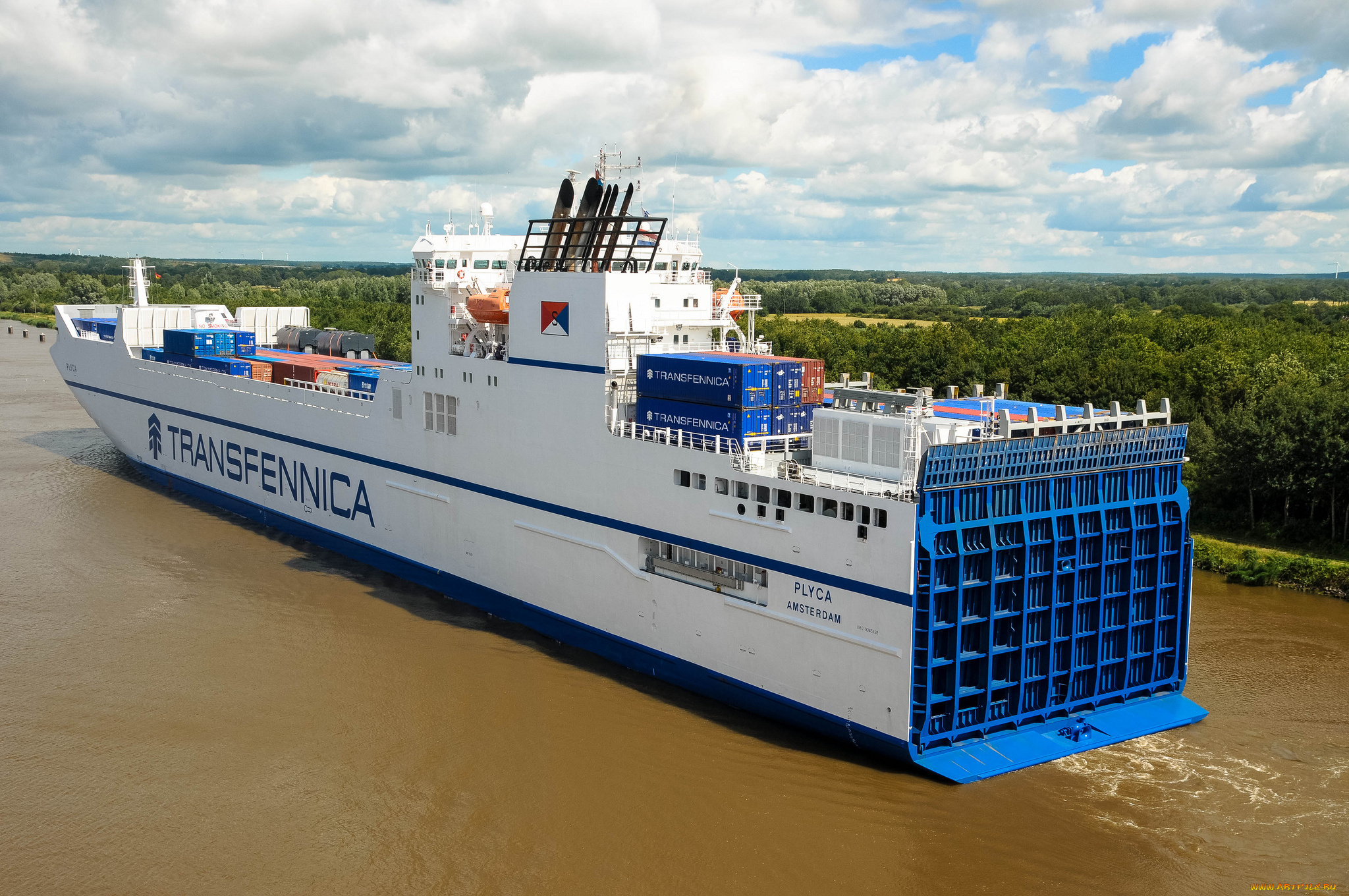 plyca, корабли, грузовые, суда, контейнеровоз