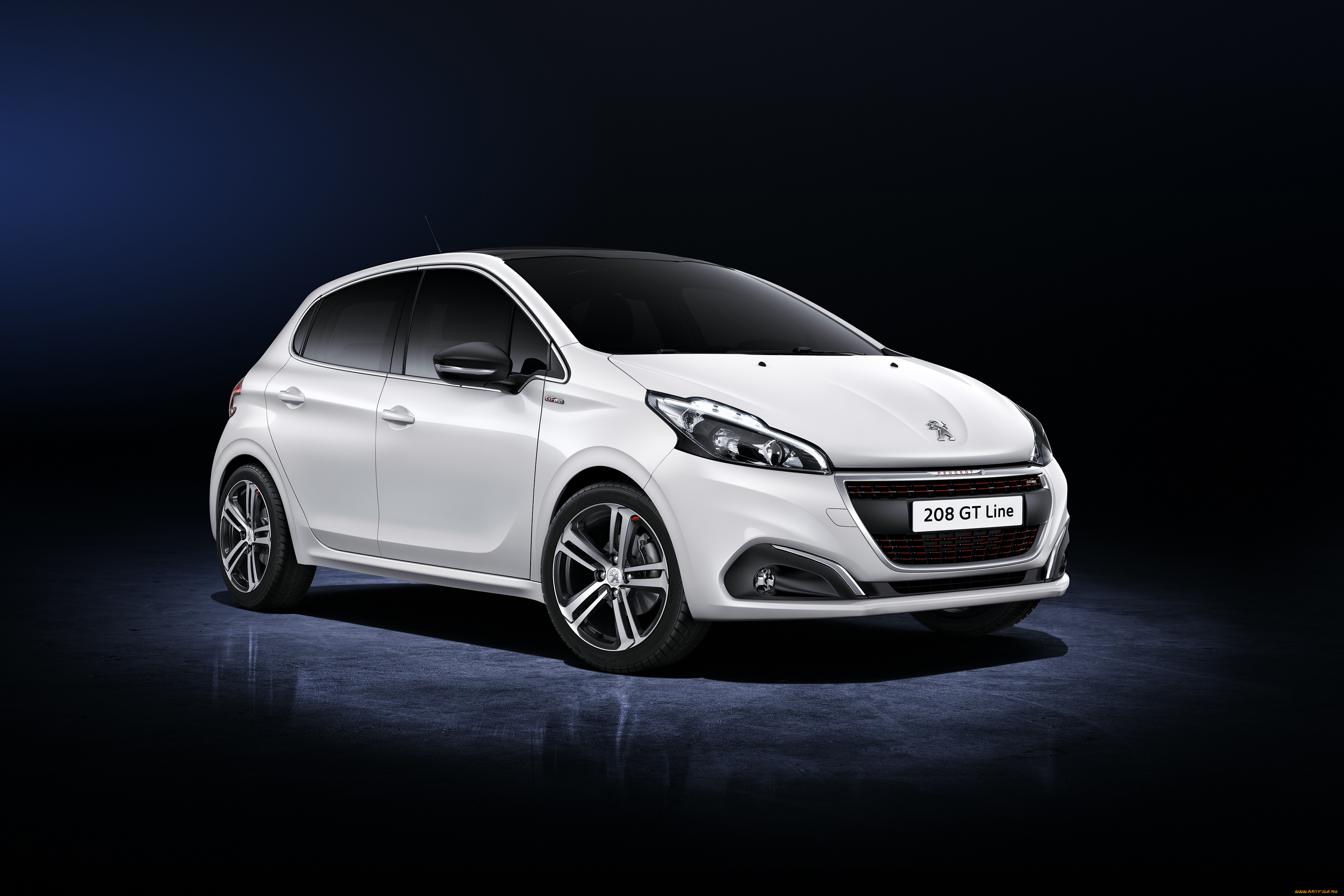 автомобили, peugeot, светлый, 5-door, 2015г, line, gt, 208