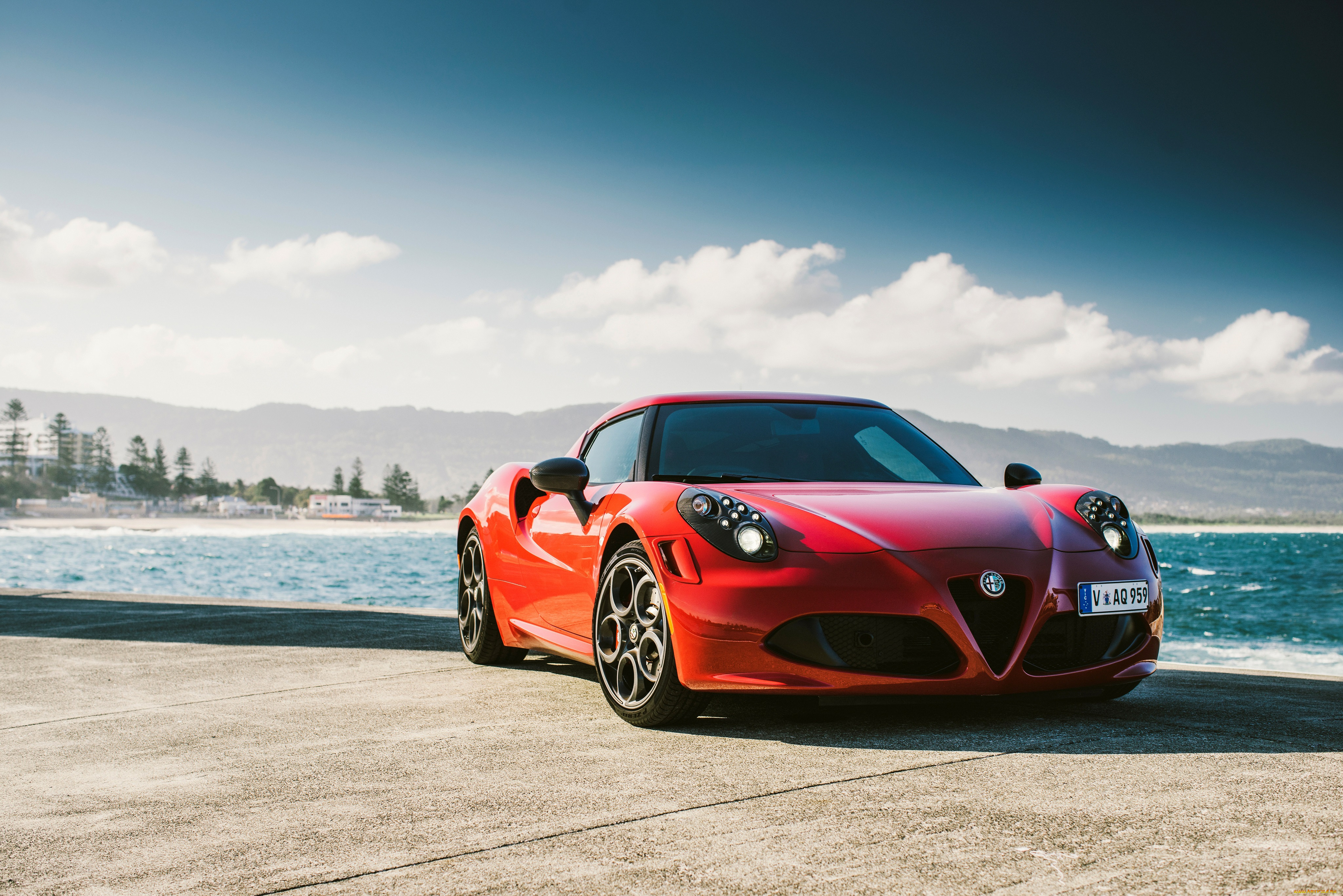 автомобили, alfa, romeo, edition, launch, 4c, alfa, romeo, красный, 2015г, 960, au-spec