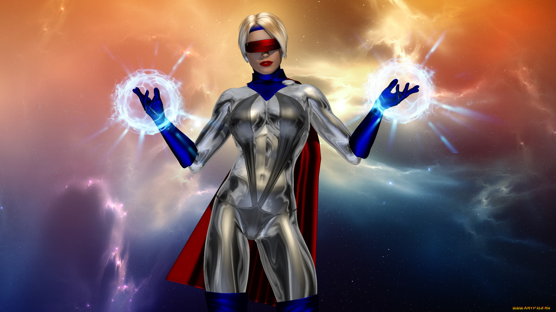 3д, графика, фантазия, , fantasy, взгляд, фон, девушка, магия